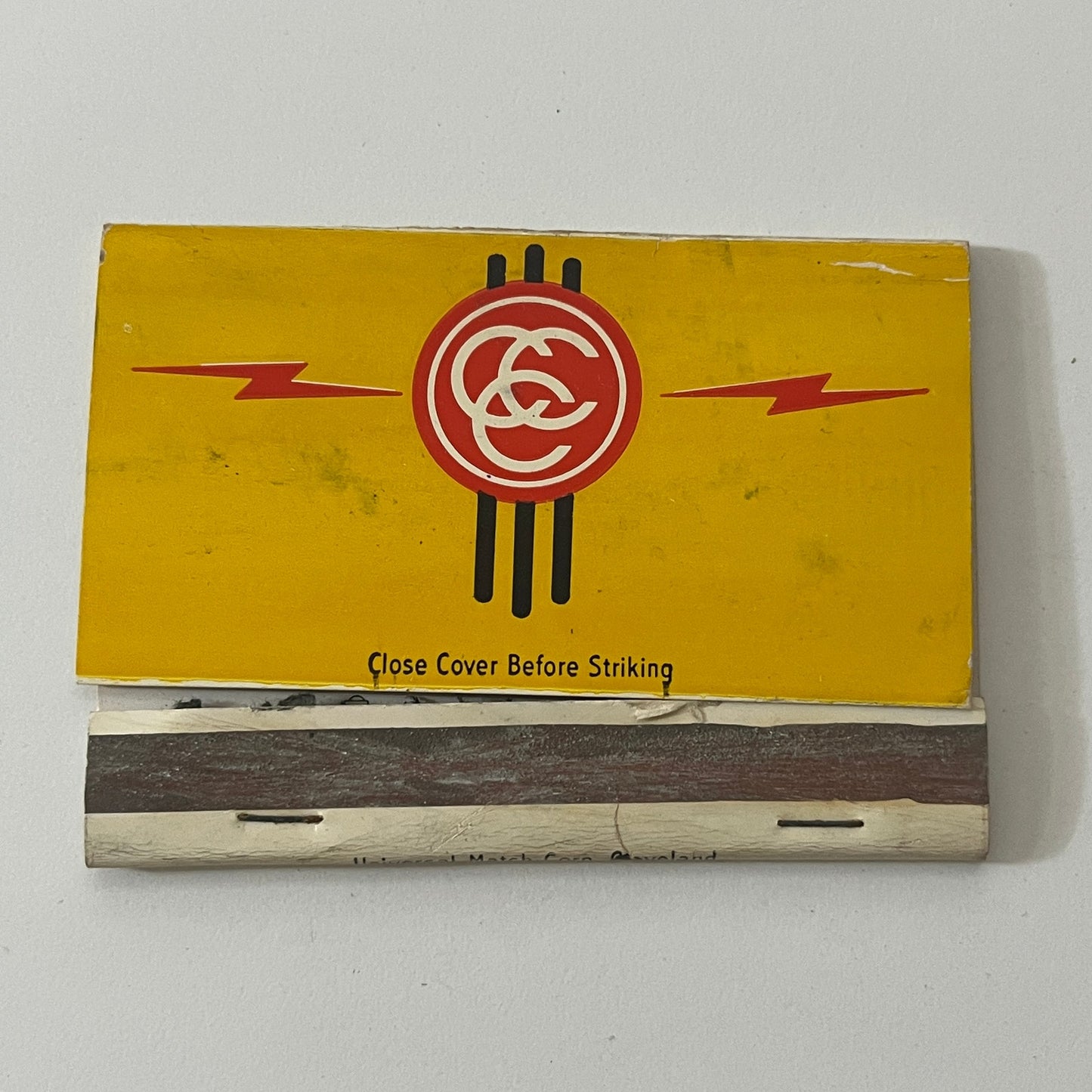 Type "CY" A.C. Motor Starters Clark Controller Co Cleveland Matchbook TB6-MB1-1
