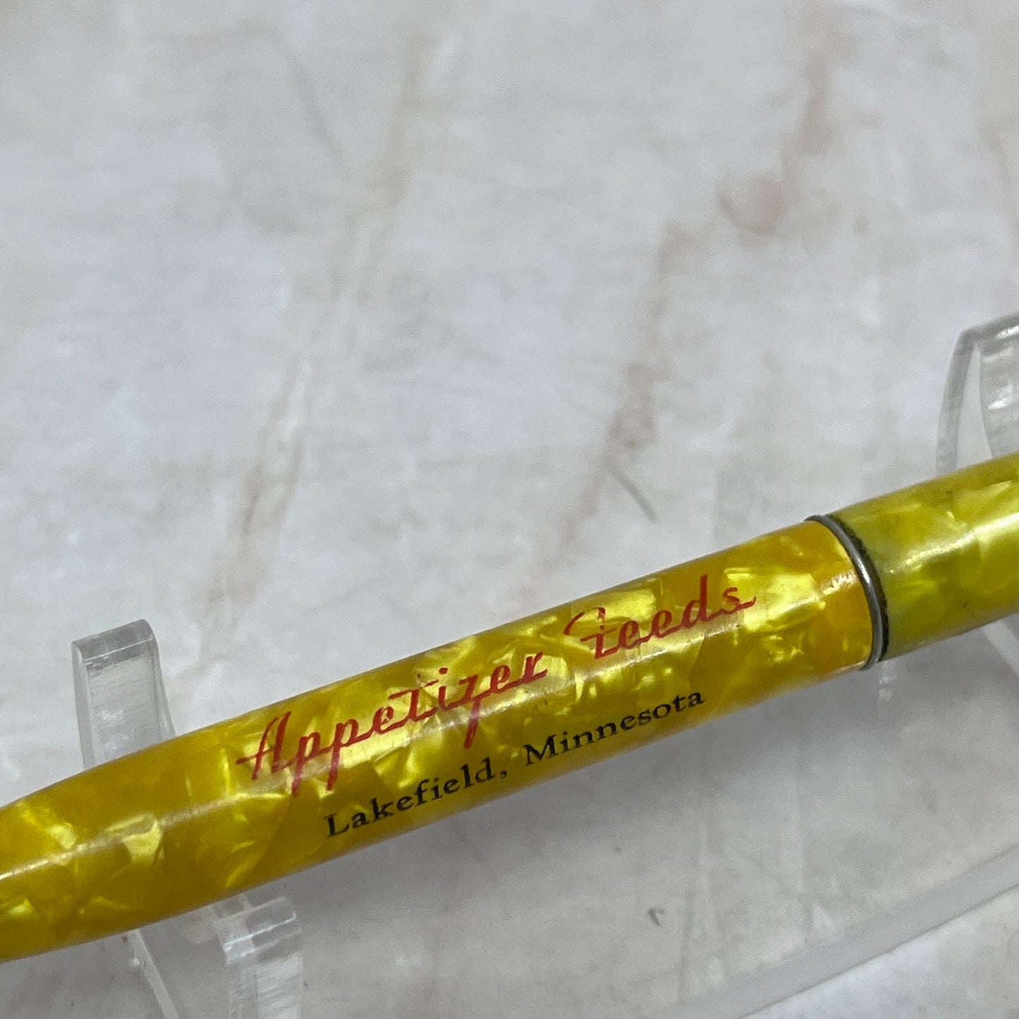 Appetizer Feeds Lakefield MN Vintage Advertising Mechanical Pencil SB3-P3
