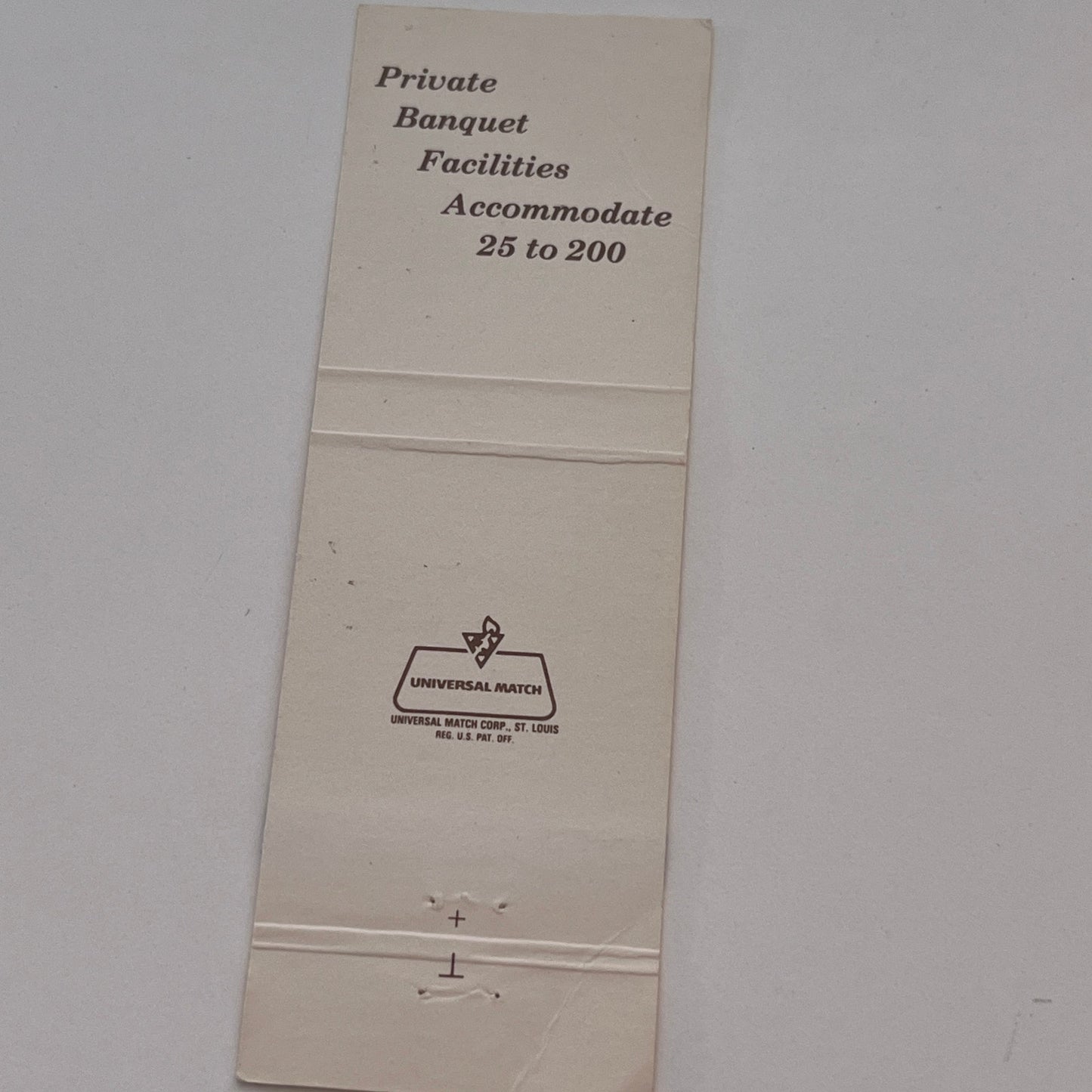 Sherlock's Home Restaurant Chicago Vintage Matchbook Cover TB6-MB2-3