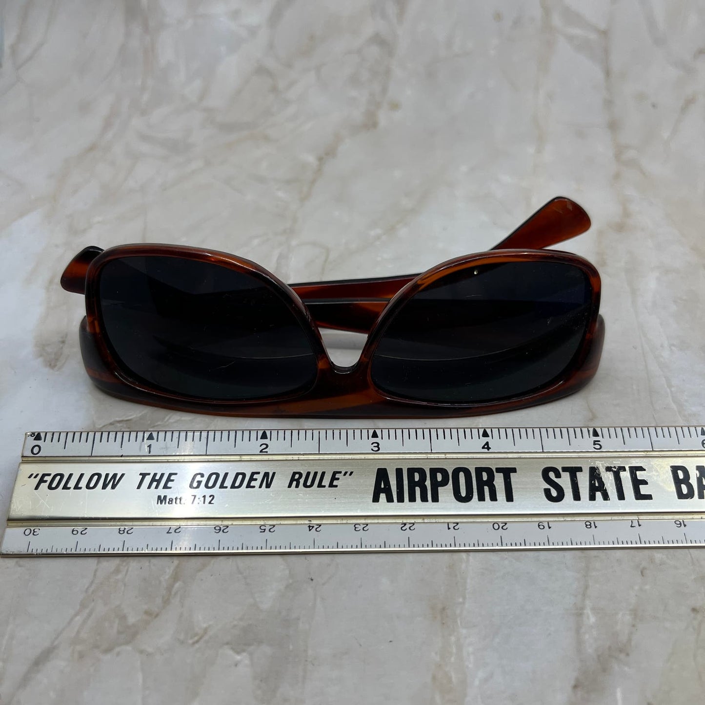 Vintage Tortoise Shell Taiwan ROC Sunglasses Eyeglasses Frames TD5G3-9