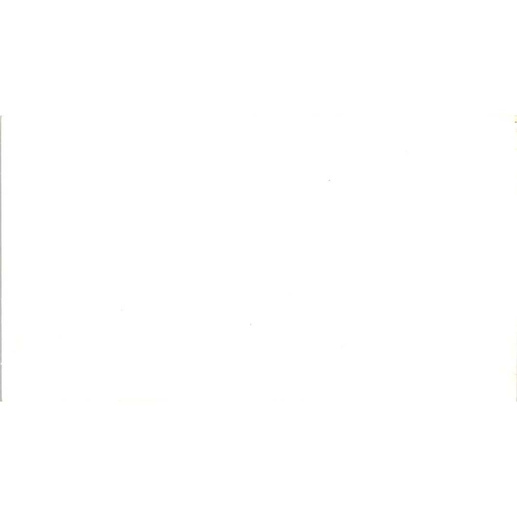 Val-Co Pharmacy Lon Hines Lakewood CA Vintage Business Card SD8-B15