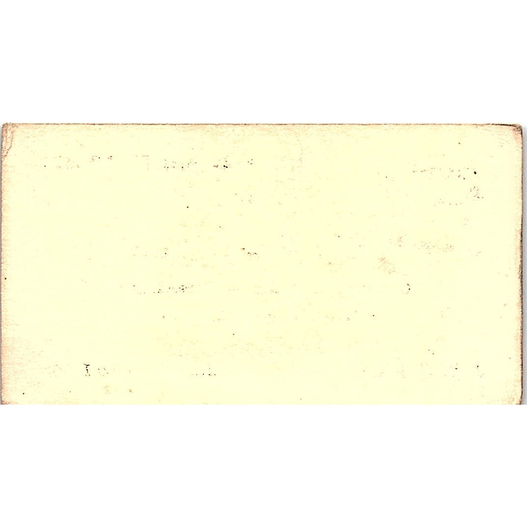 J.D. Horn The Han-D-Man Bacliff TX Vintage Business Card SC9-B6