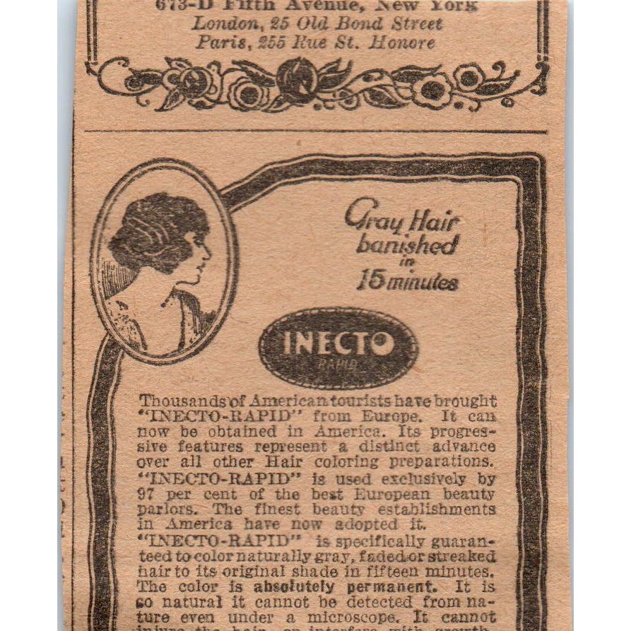 O.L. Chase The Paint Man St. Louis Missouri 1923 Magazine Ad Clip AE1-5