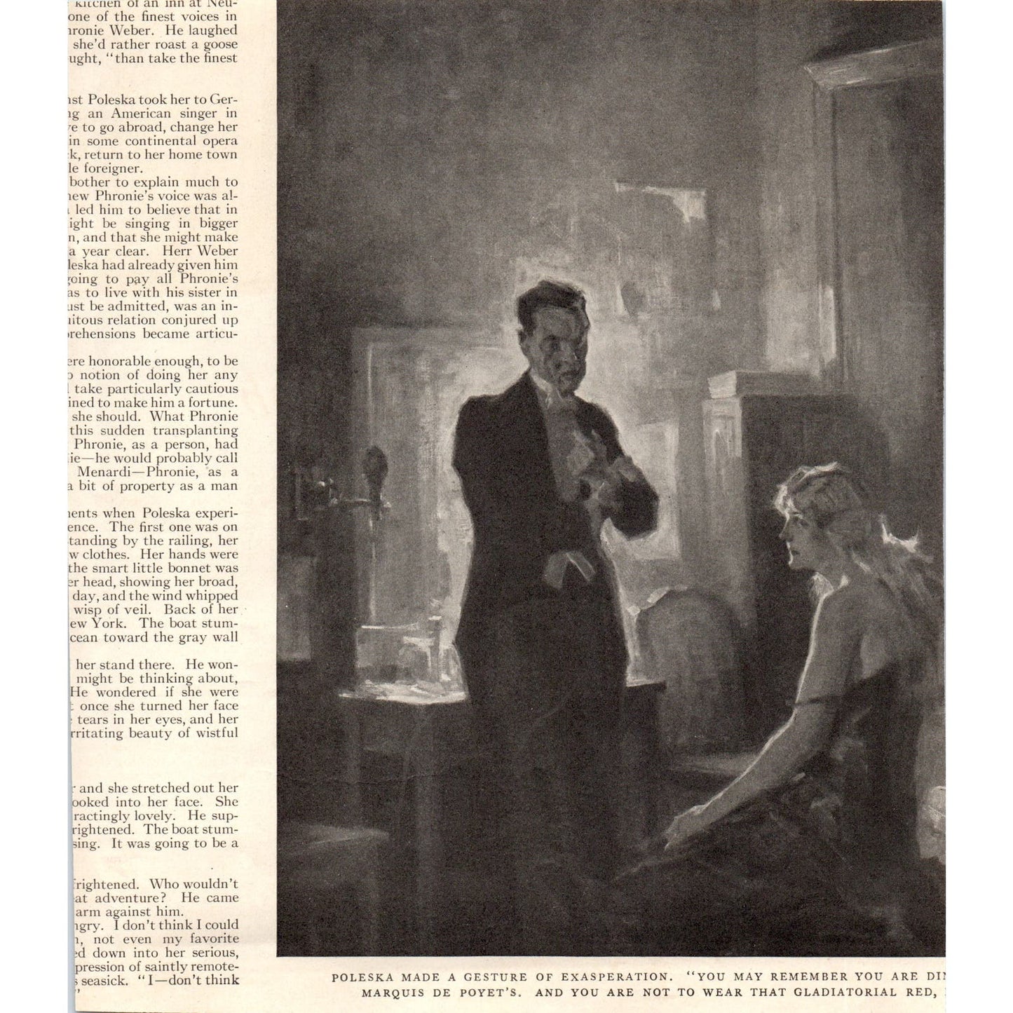 Stephen's Attack Upon The Custodians of the Law Illustration 1924 Clip FL6-11