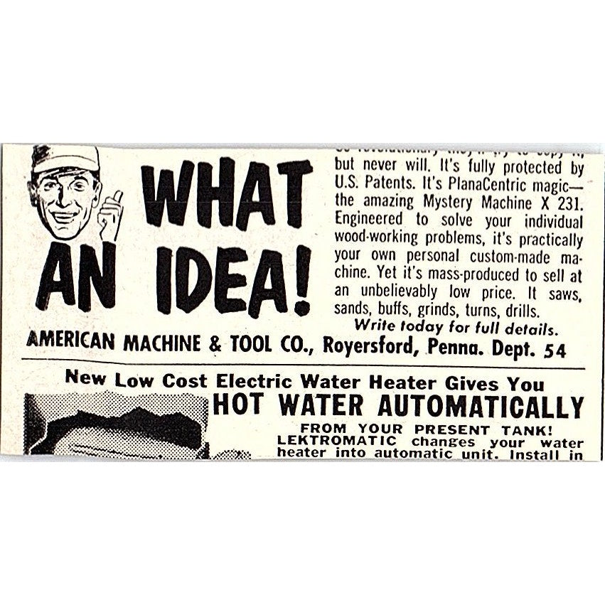 Vacu-Matic Carburetor Saves Gas Wauwatosa WI 1955 Ad AF9-S2