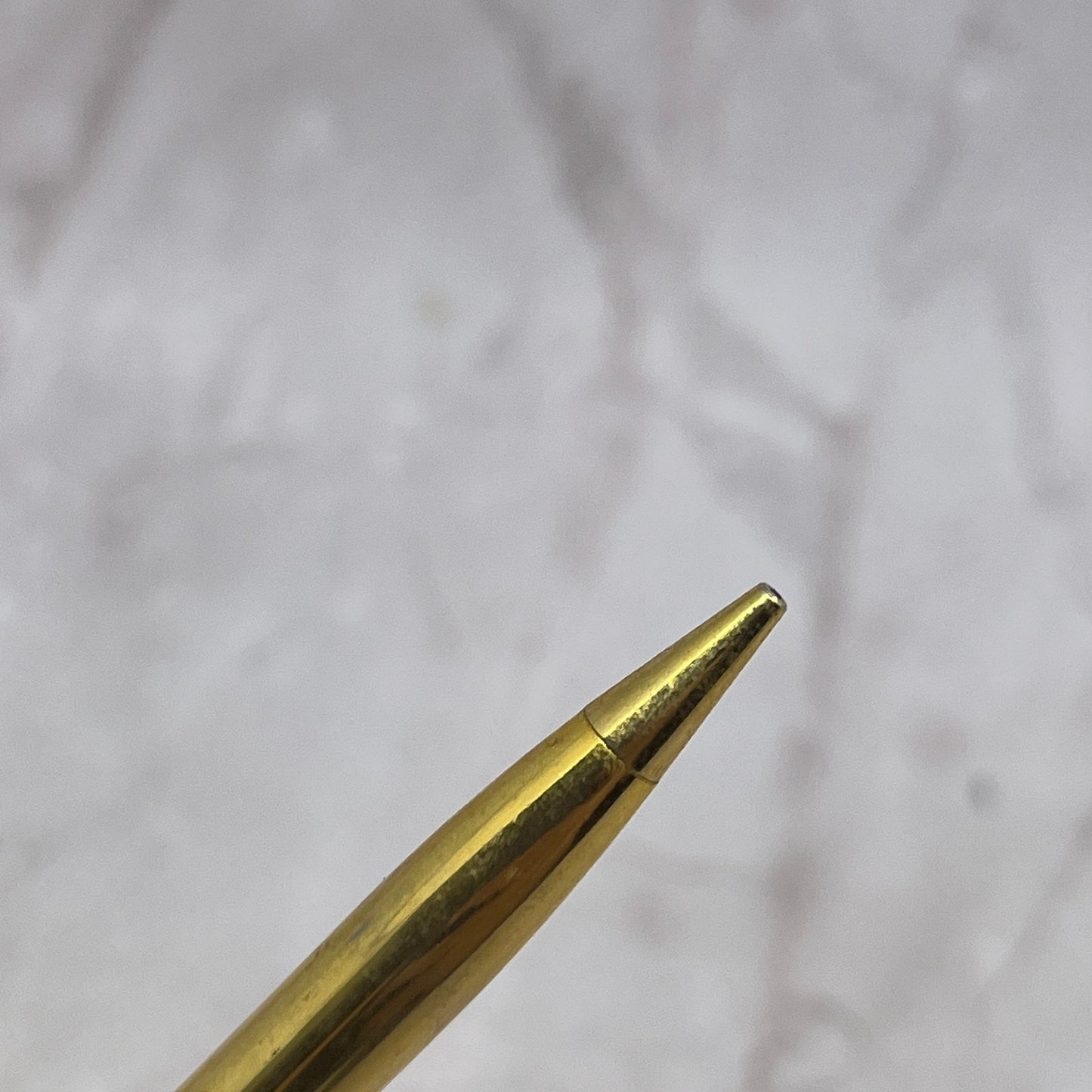 Gold Tone Rhinestone Monogram Richard H Ross MN Vintage Mechanical Pencil SB8-Y1