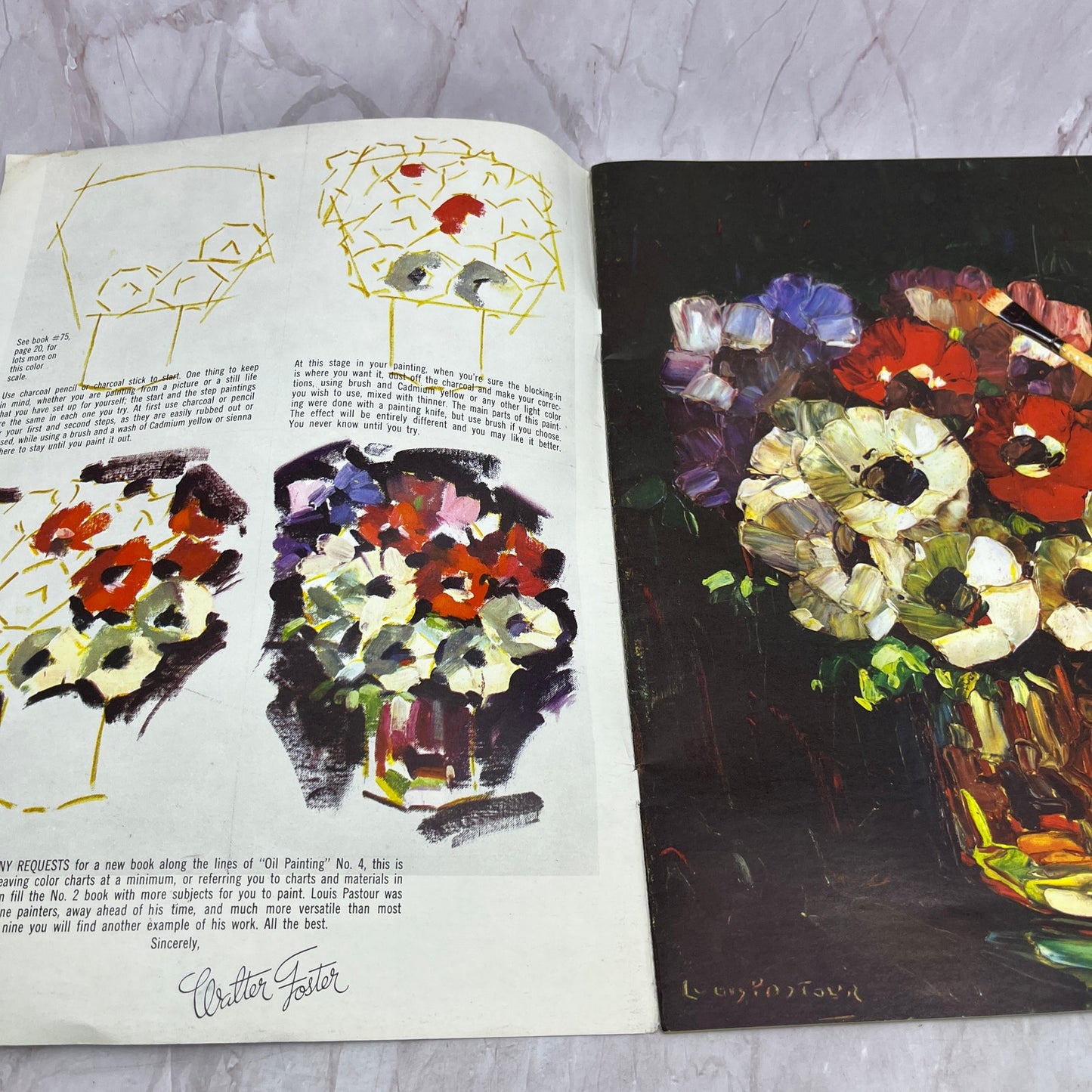 1960's Oil Painting 2 by Walter Foster - Painting Book TK3