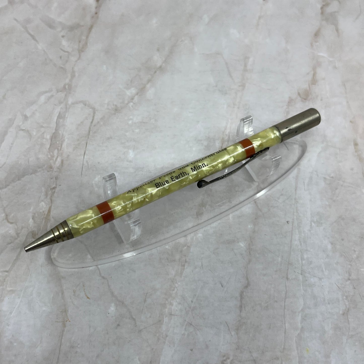 Blue Earth Rendering Co MN Vintage Advertising Mechanical Pencil SB3-P3