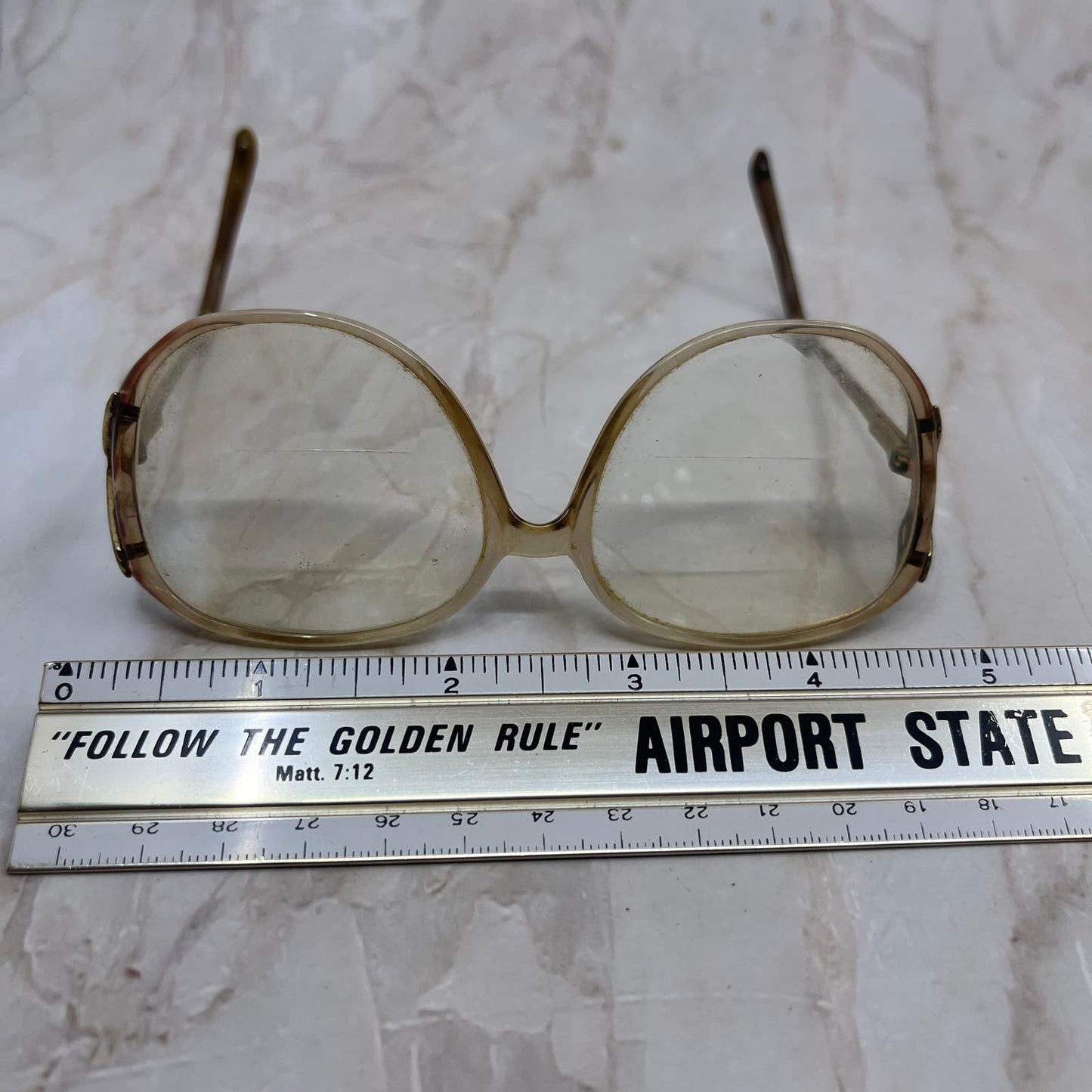 Retro Women’s Luxotica France Oversize Sunglasses Eyeglasses Frames TD7-G7-1