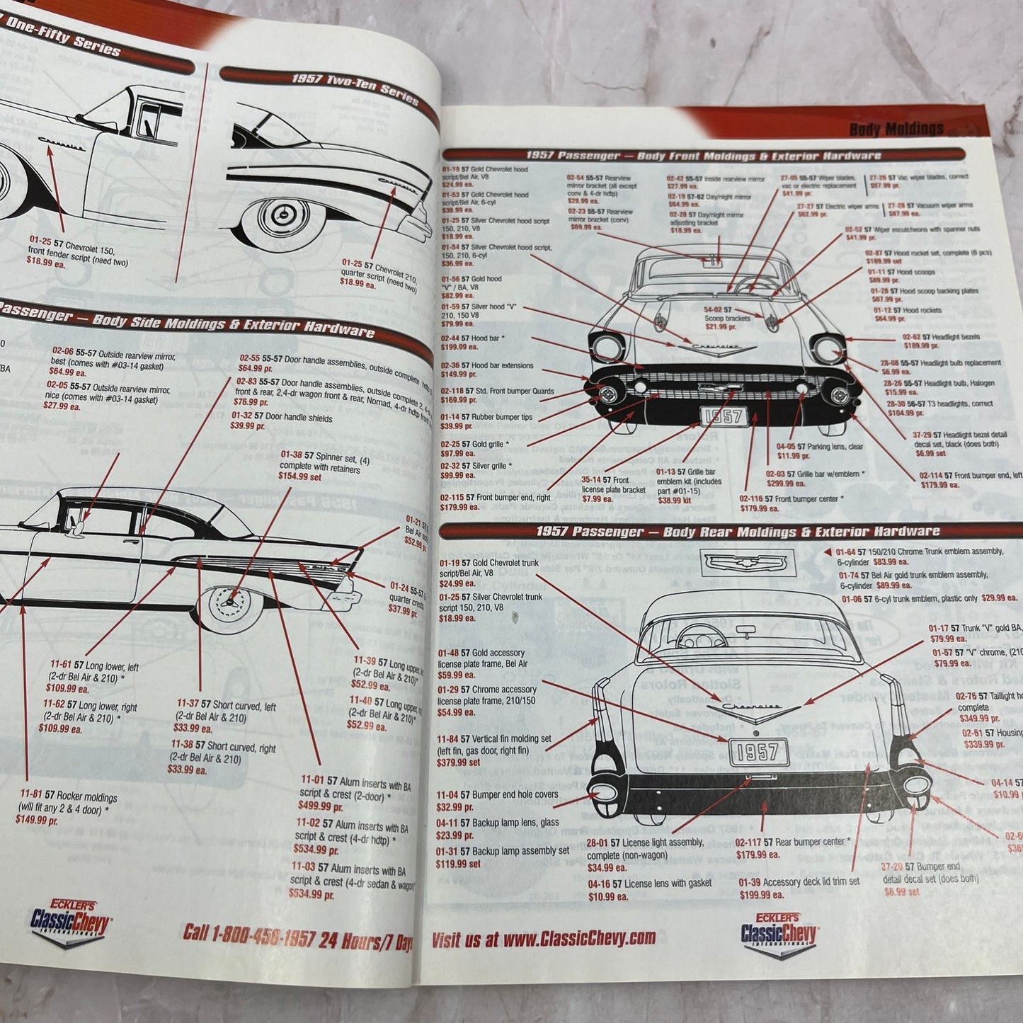 Eckler's Spring/Summer 2006 Parts & Accessories Catalog Classic Chevy World M29