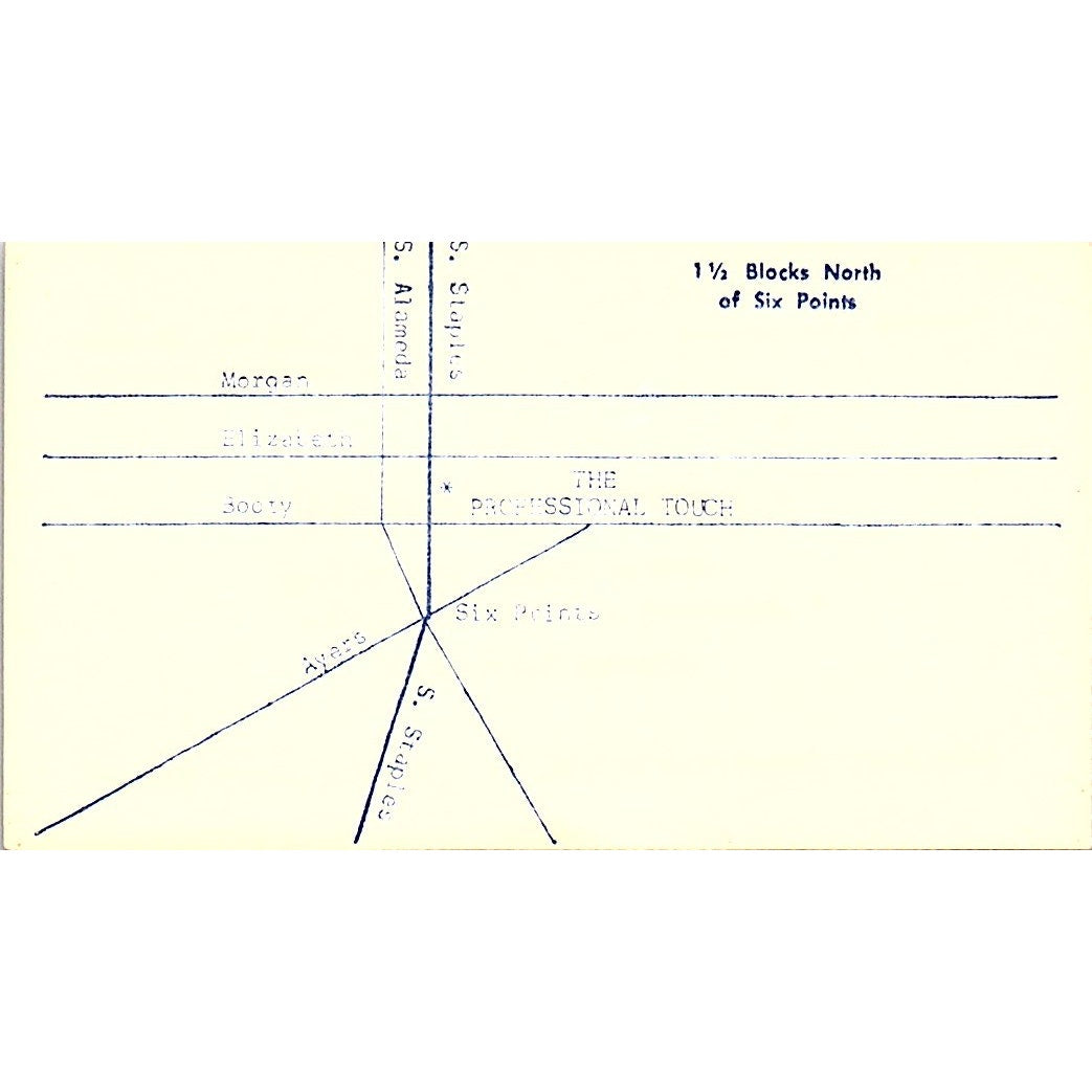 Fine Furniture Stripping Dan Carmichael Corpus Christi TX Business Card SF3-B2