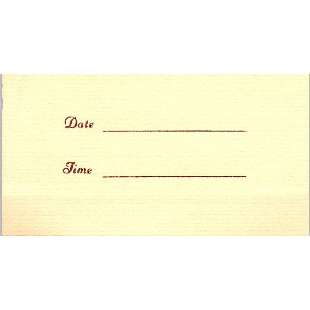 Bev's Hair Fashions Long Beach Vintage Business Card SD8-B10