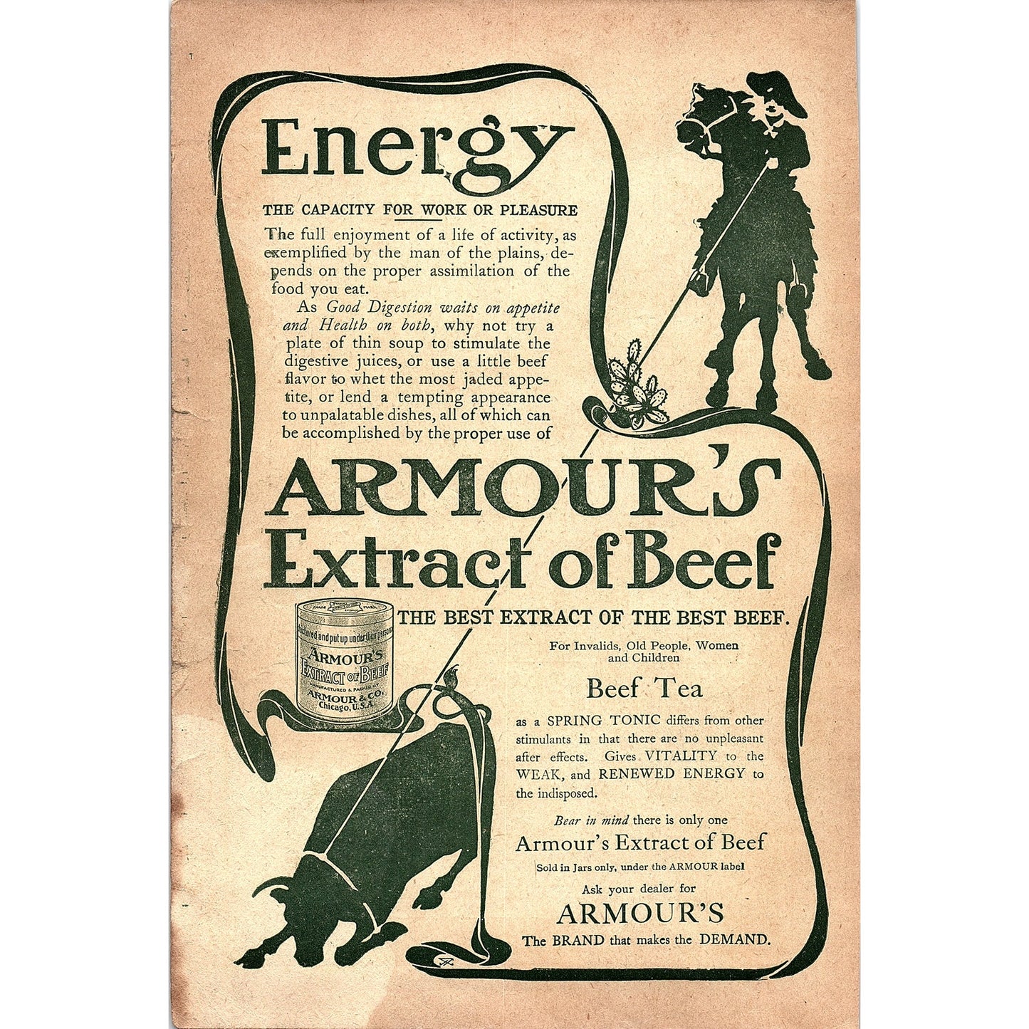 The E.T. Burrowes Co Rustless Insect Screens Portland Maine 1903 Ad AG3-7