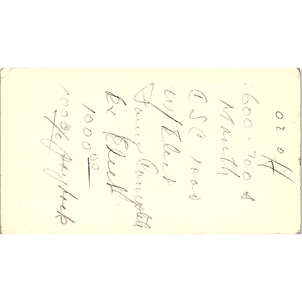 Galvin Enterprize Galco Vending Eugene OR Vintage Business Card SE5-B1