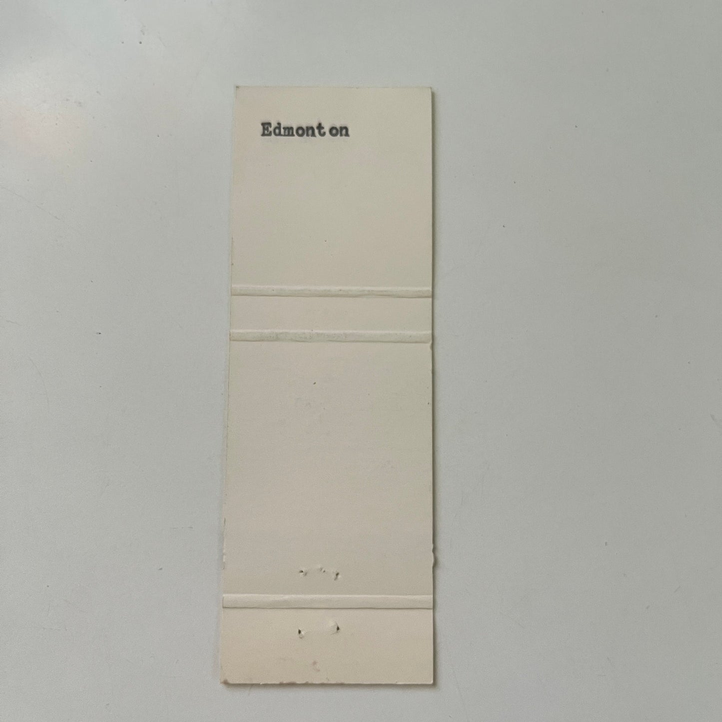 Funland Arcades Edmonton Alberta Vintage Matchbook Cover MB75-2