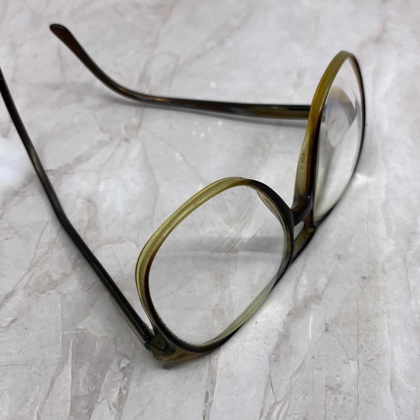 Retro American Optical 150 Acrylic Aviator Sunglasses Eyeglasses Frame TG7-G3-10