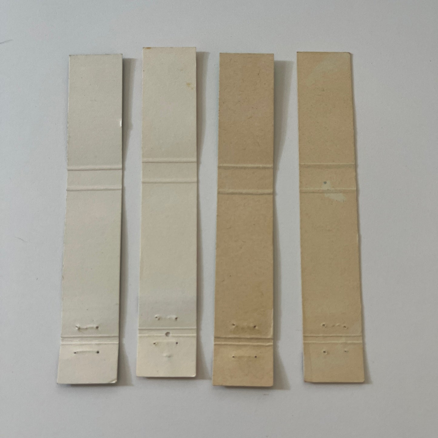 Lot of 4 Vintage TWA Airline Slim Matchcovers Vintage Matchbook TB6-MB2-9