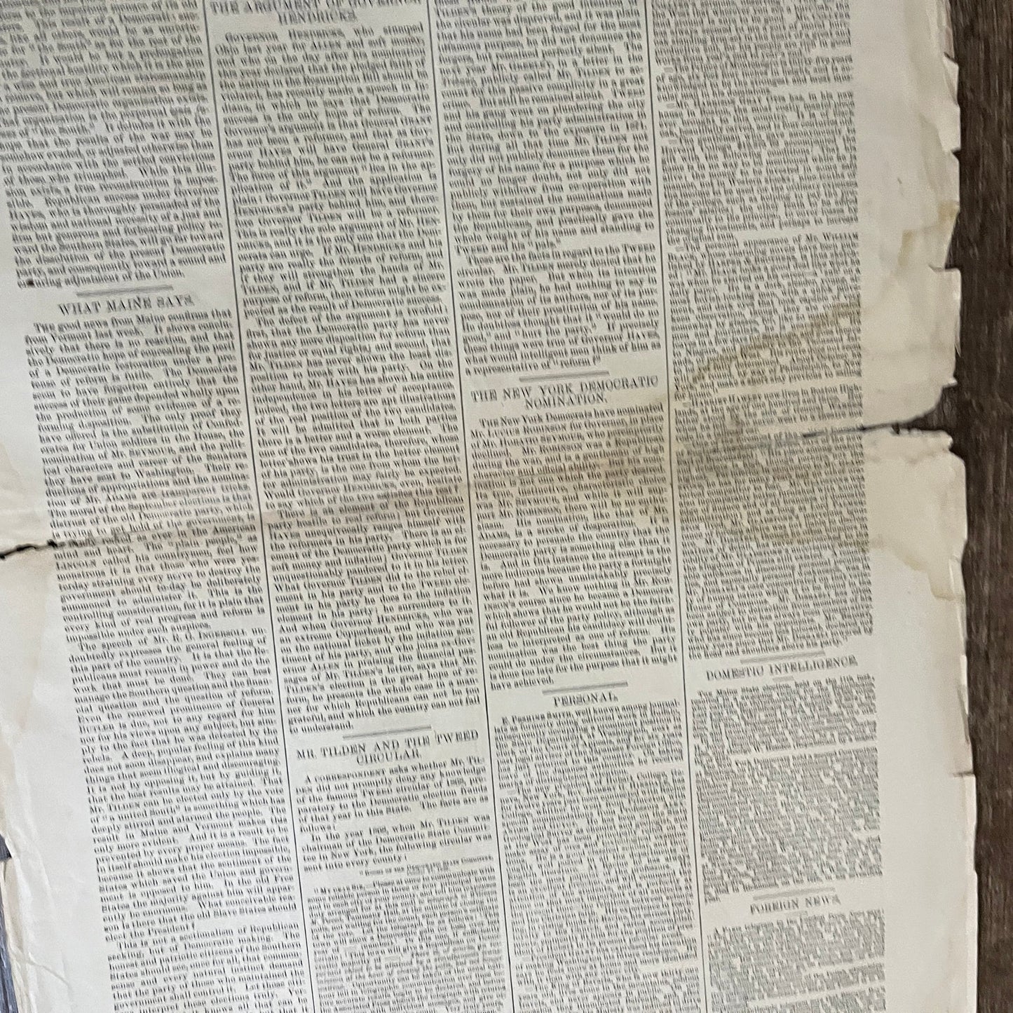 The Battle of Harlem Heights A.R. Ward 1876 Harper's Weekly Engraving V1-9