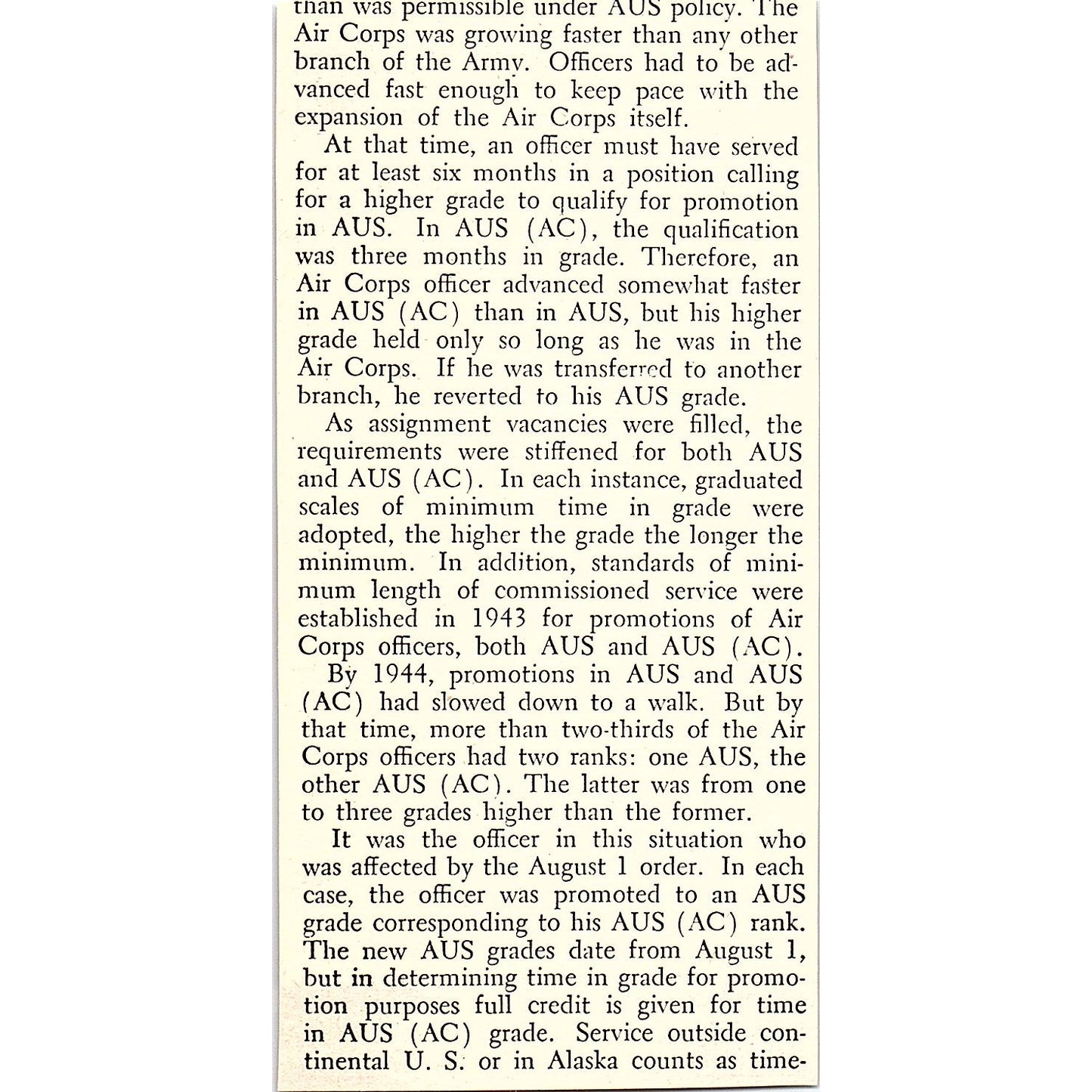 USAF Lost Parachutes, Found 1944 WWII Article AG2-4