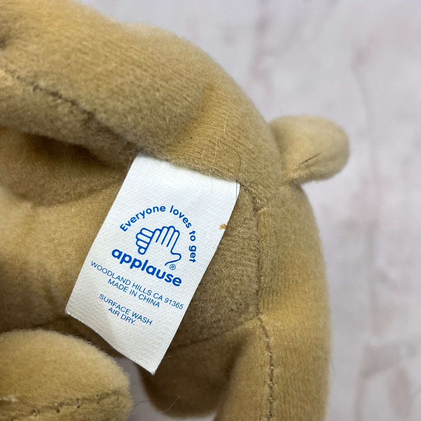 Vintage Yo Quiero Taco Bell Talking Chihuahua Dog Plush Toy 6" Bib Napkin TA9