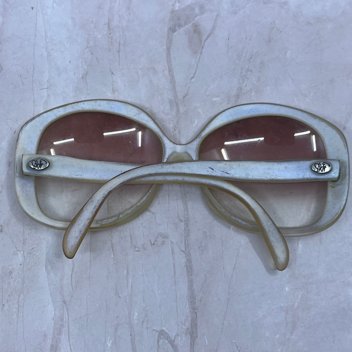 Mod Diane Von Furstenberg VENUS 008 White Translucent Sunglasses Frames TF4-G1-9