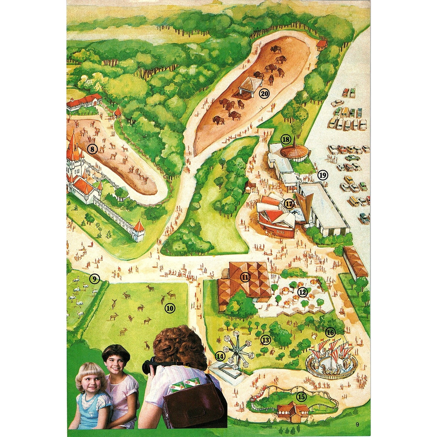 Marineland Amusement Park 7 Pages Niagara Falls Canada 1985 Ad AG4-1