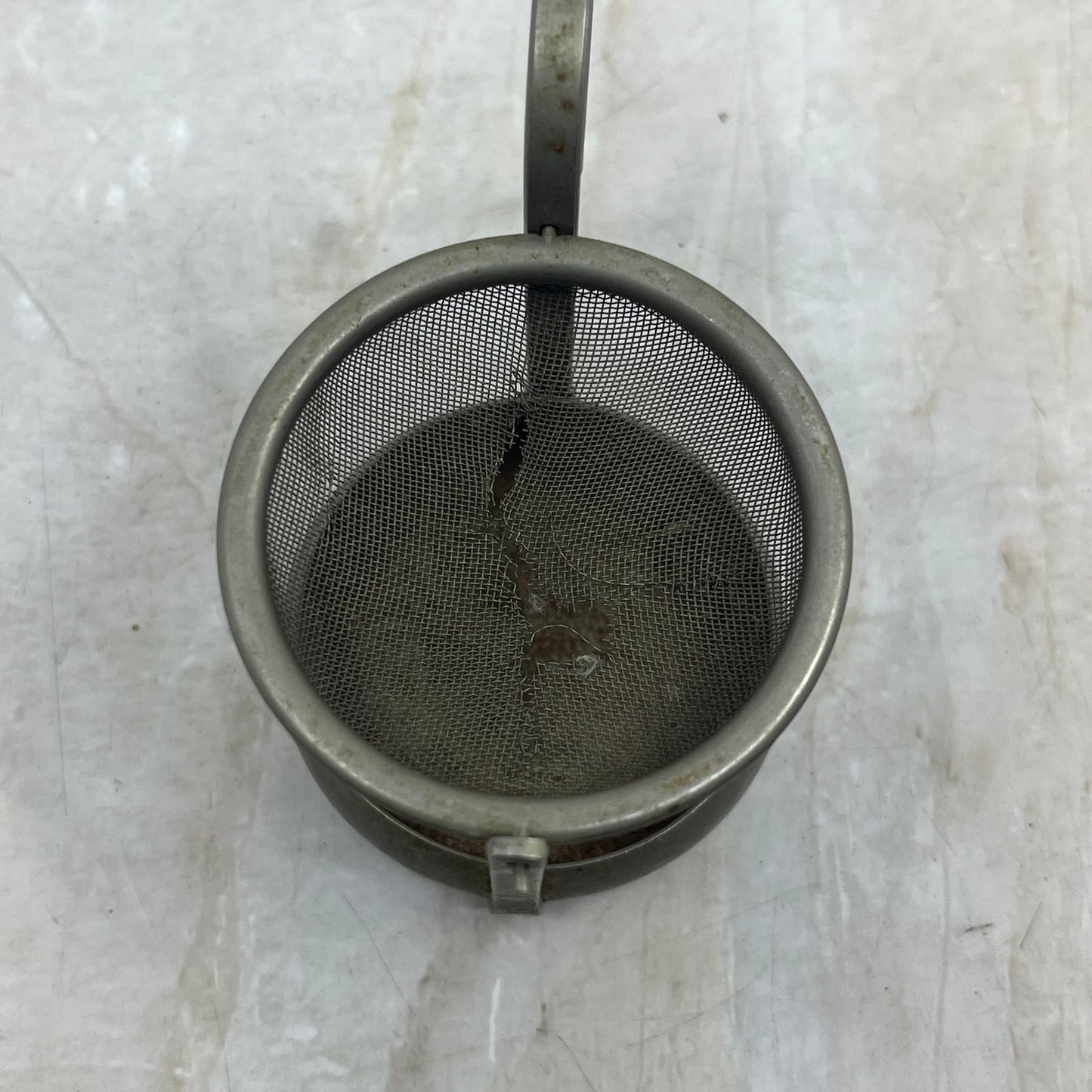 Vintage Metal Tea Strainer Main Tool & Mfg Minneapolis MN TE9
