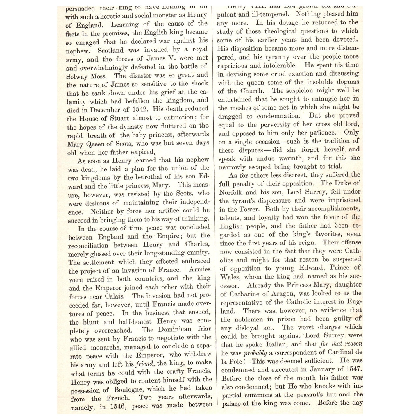 Catharine Discussing Theology With the King 1911 Engraving Print AF5-11