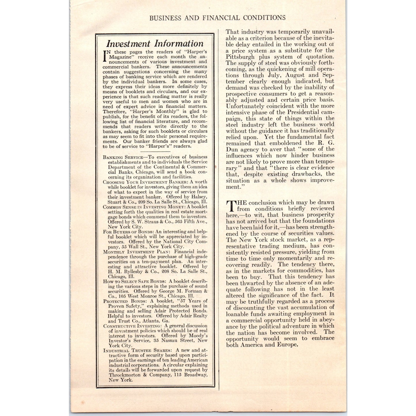 Pacific Northwest Travel Chicago Burlington & Quincy RR 1924 Magazine Ad D23