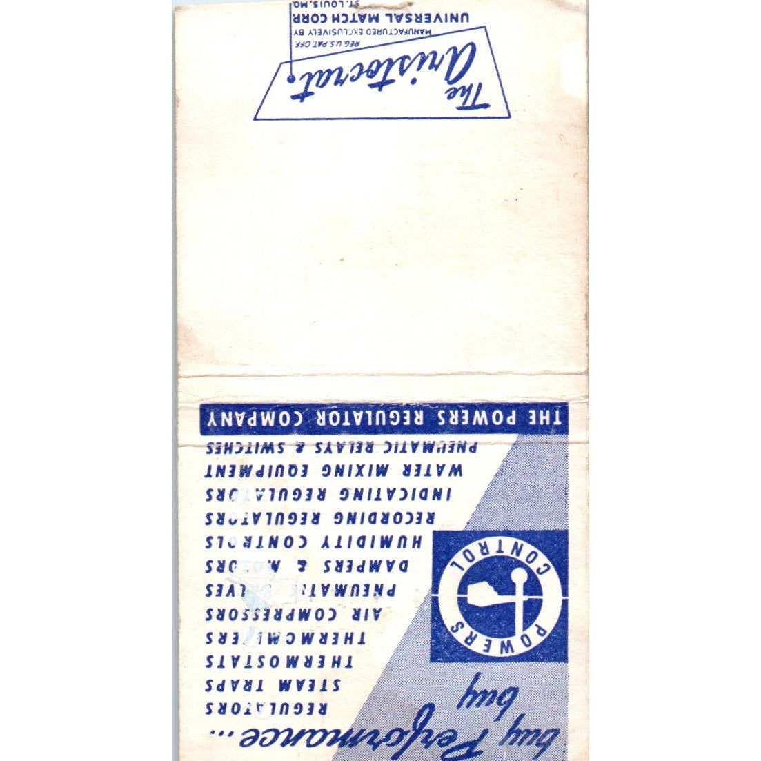 1908 Franklin Runabout Automobile Vintage Matchbook Cover SF4-Y7