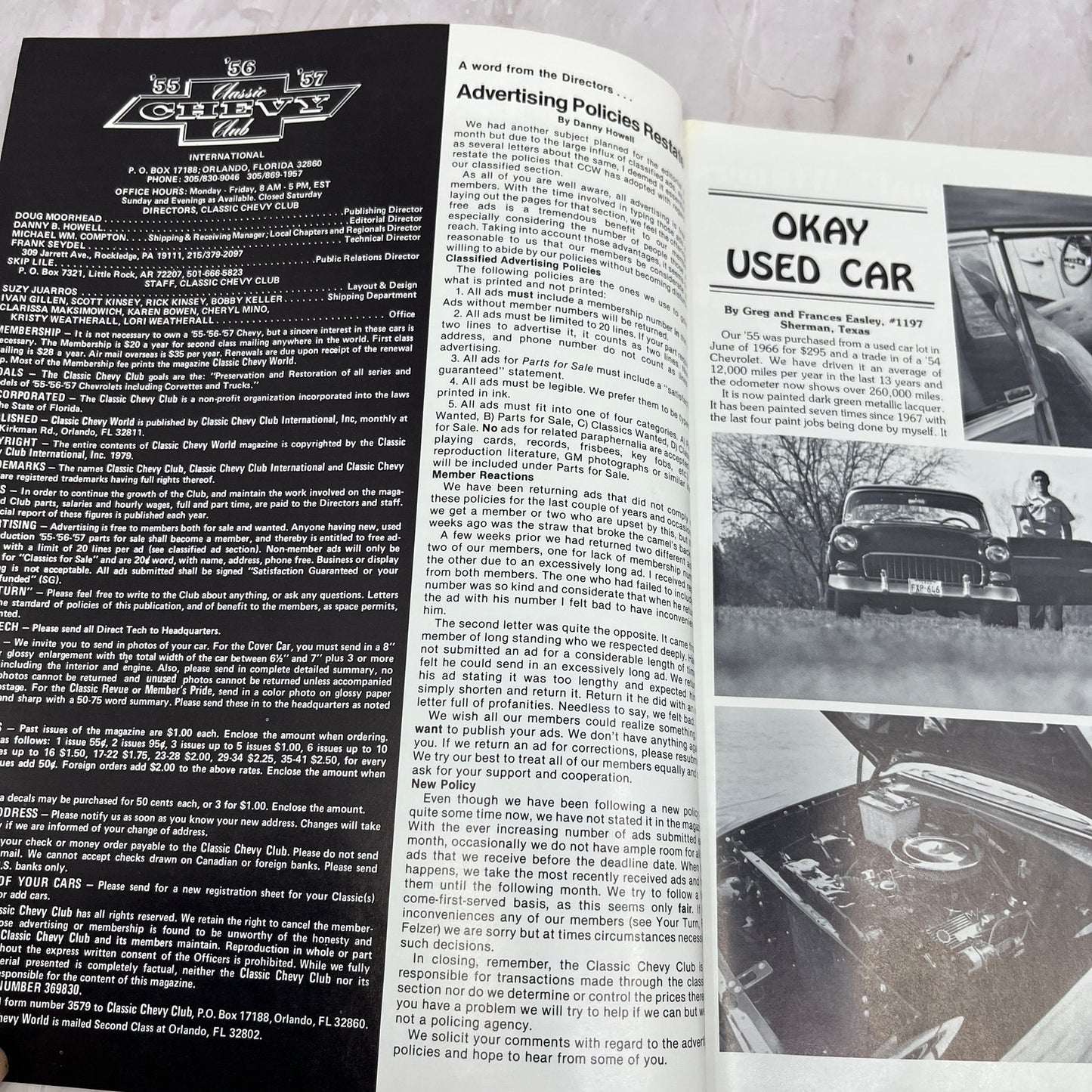 Installing 350 Side Mounts - '55, '56, '57 Classic Chevy World - Jul 1980 M30