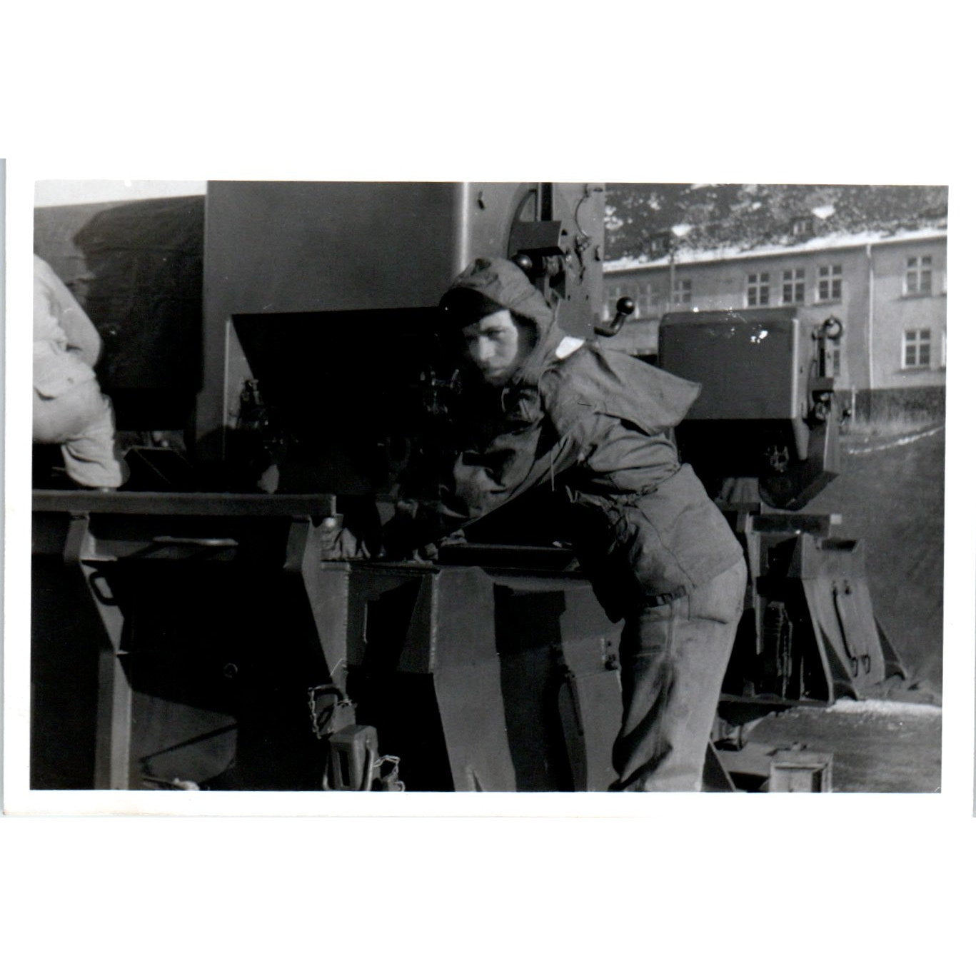 US Soldier Sgt Johnson in Winter Gear Postwar Germany c1954 Army Photo AF1-AP6