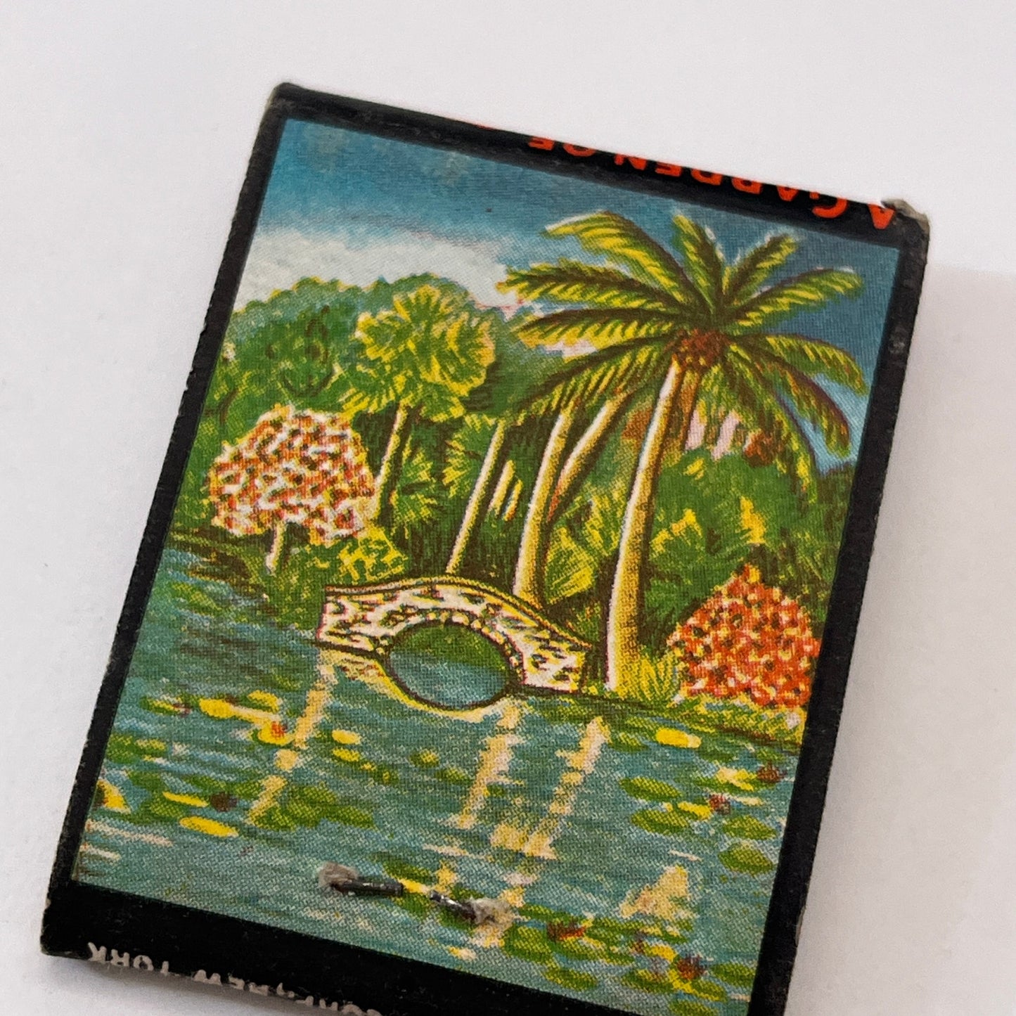McKee Jungle Gardens Vero Beach Florida Vintage Matchbook Cover TB8-MB3-1