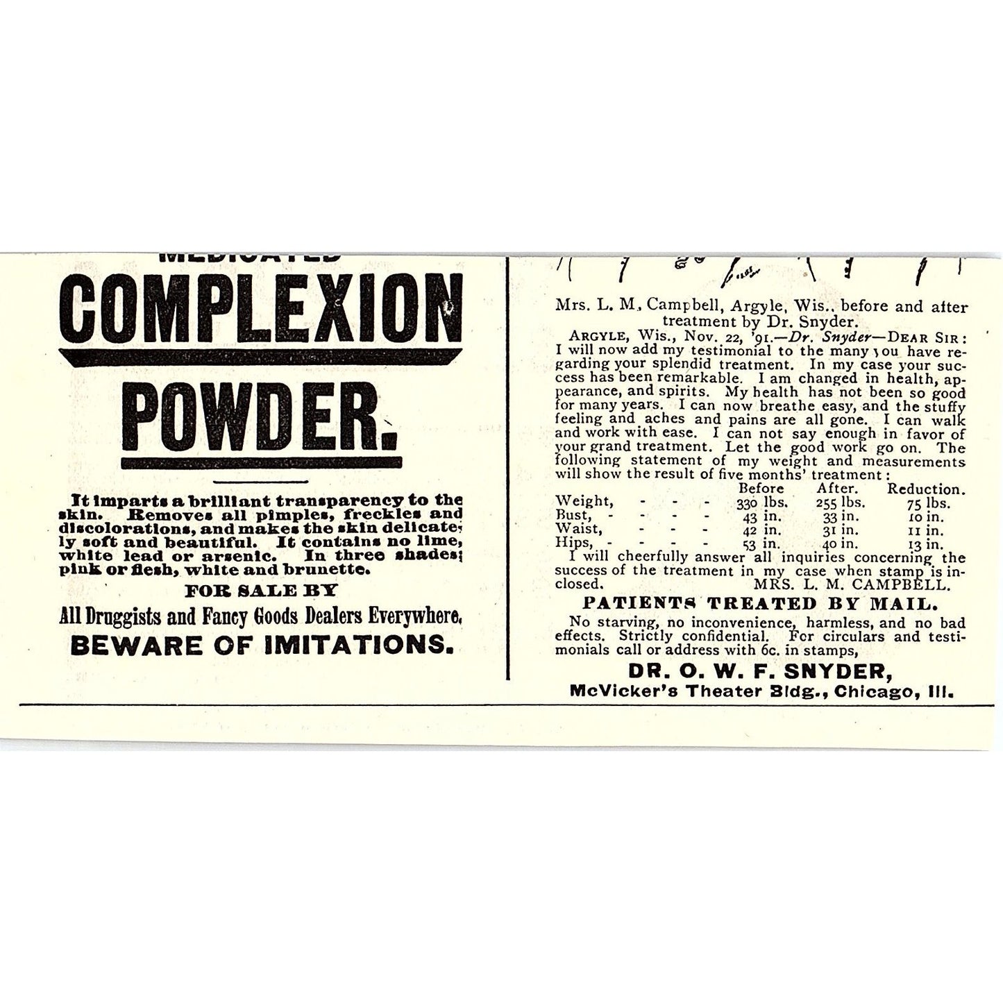 W.L. Douglas Shoes Brockton Massachusetts 1892 Ad AG2-H5