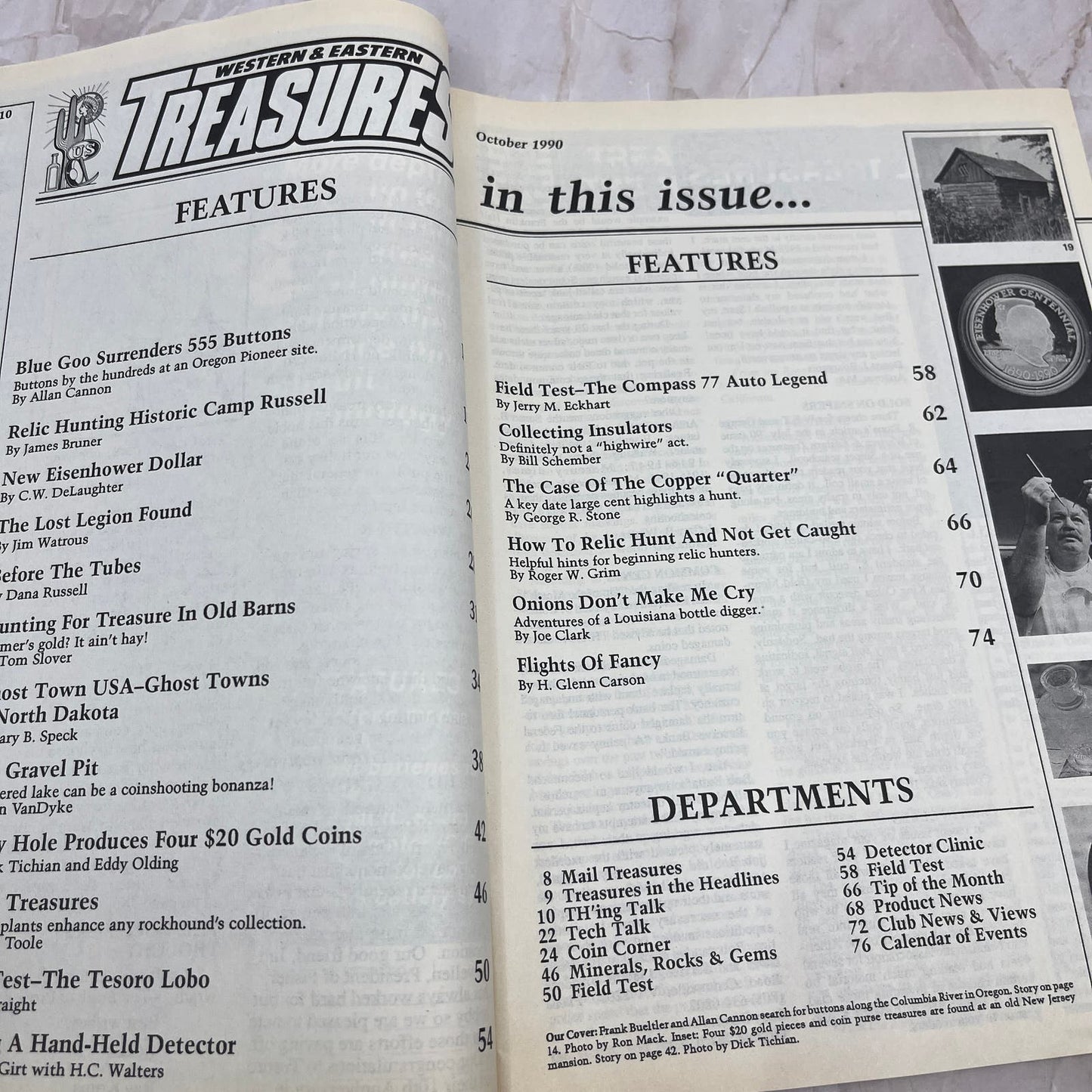 1990 Oct - Western & Eastern Treasures Magazine - Treasure Hunting Gold M12