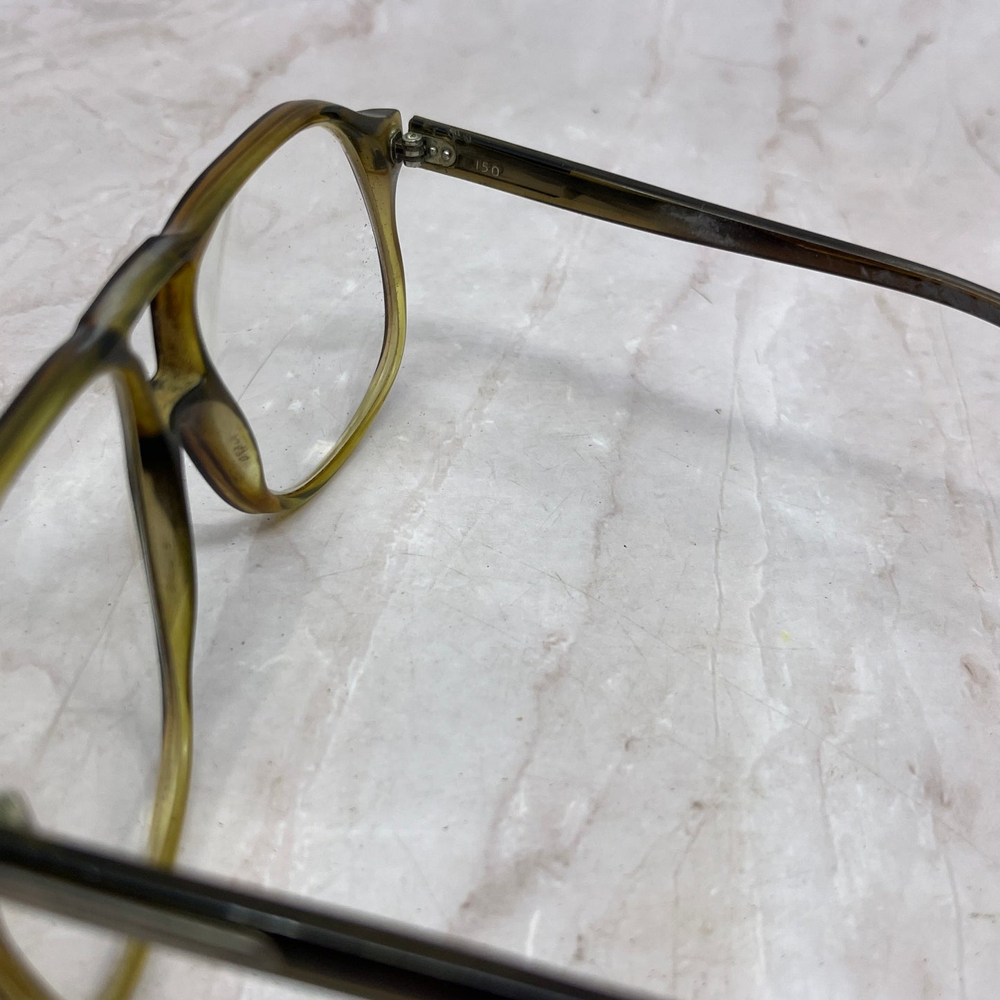 Retro American Optical 150 Acrylic Aviator Sunglasses Eyeglasses Frame TG7-G3-10