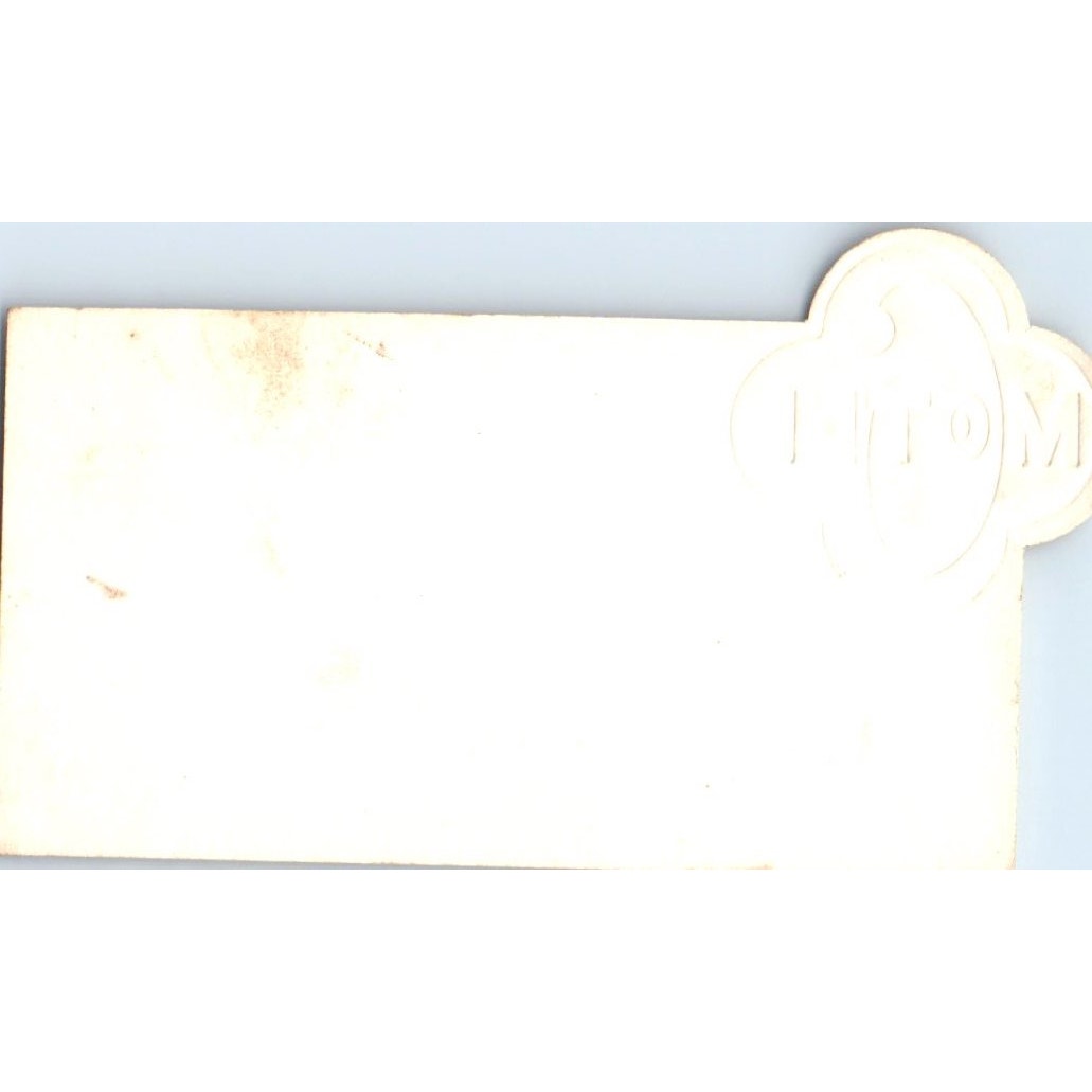 Motel 6 Lorne C. Carlson Santa Barbara CA Vintage Business Card SD8-B22