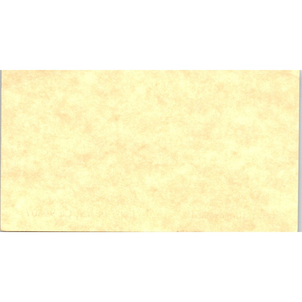 Bake 'N Broil Restaurant Roger Jongewaard Long Beach CA Vtg Business Card SD8-B6