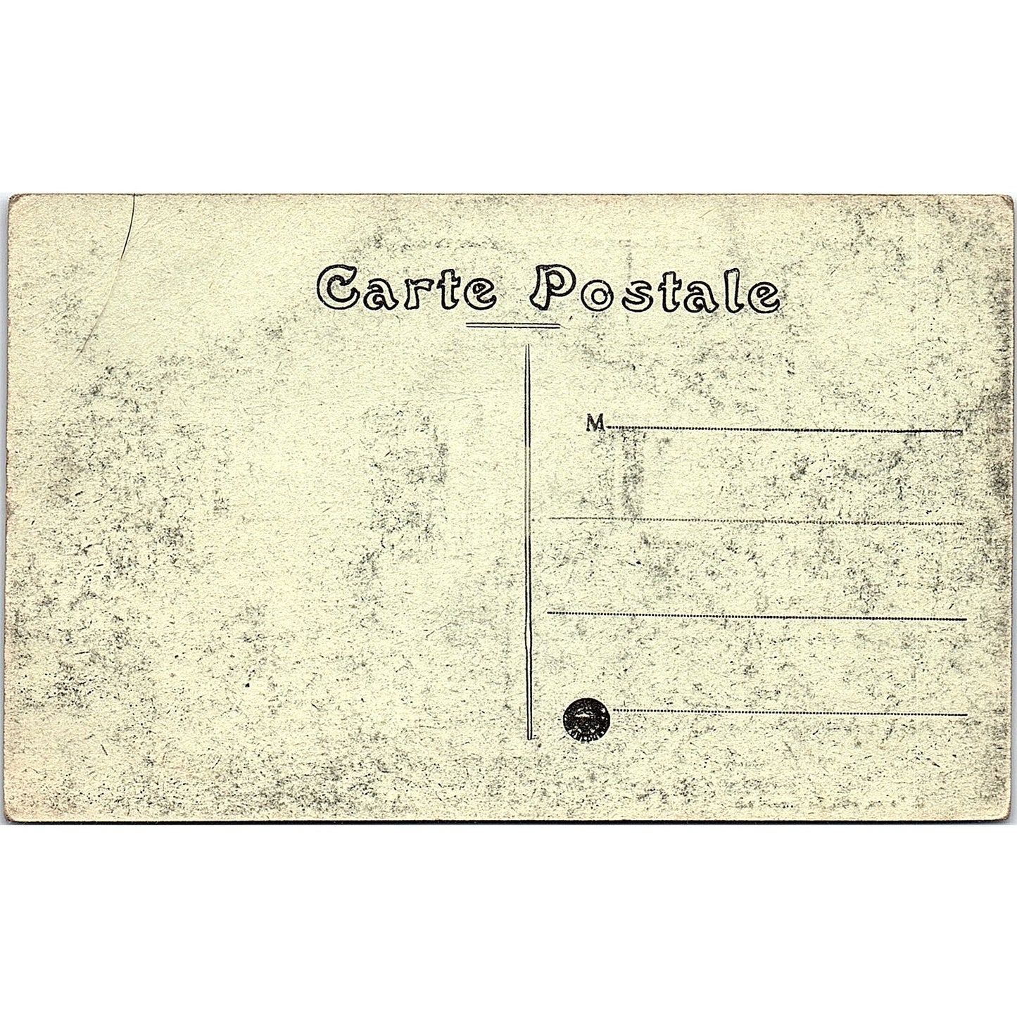 La Bazoge Sarthe Place De L'Eglise G. Reden French Antique Postcard PE18