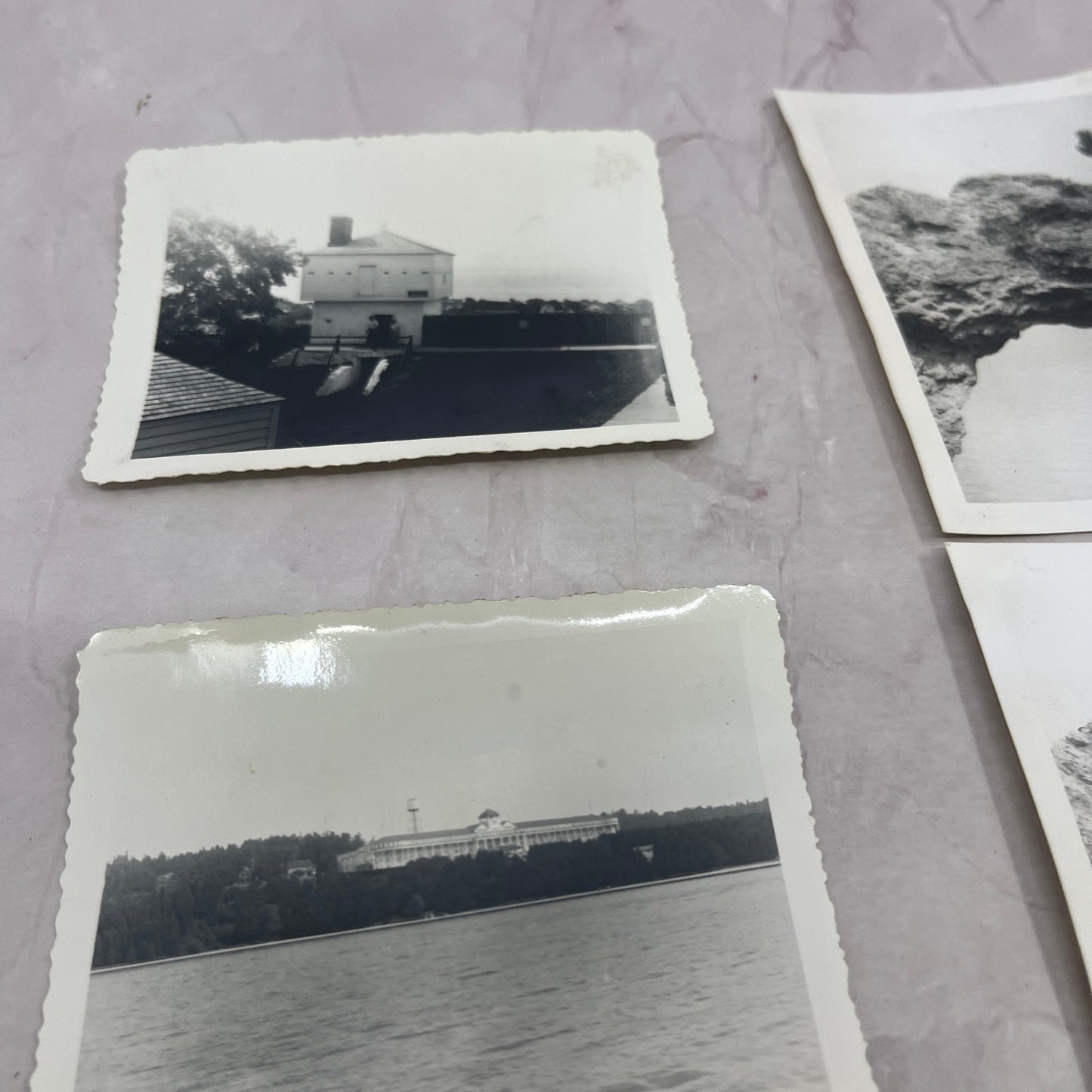 1953 Mackinac Island Lot of 4 Original Photos SB7