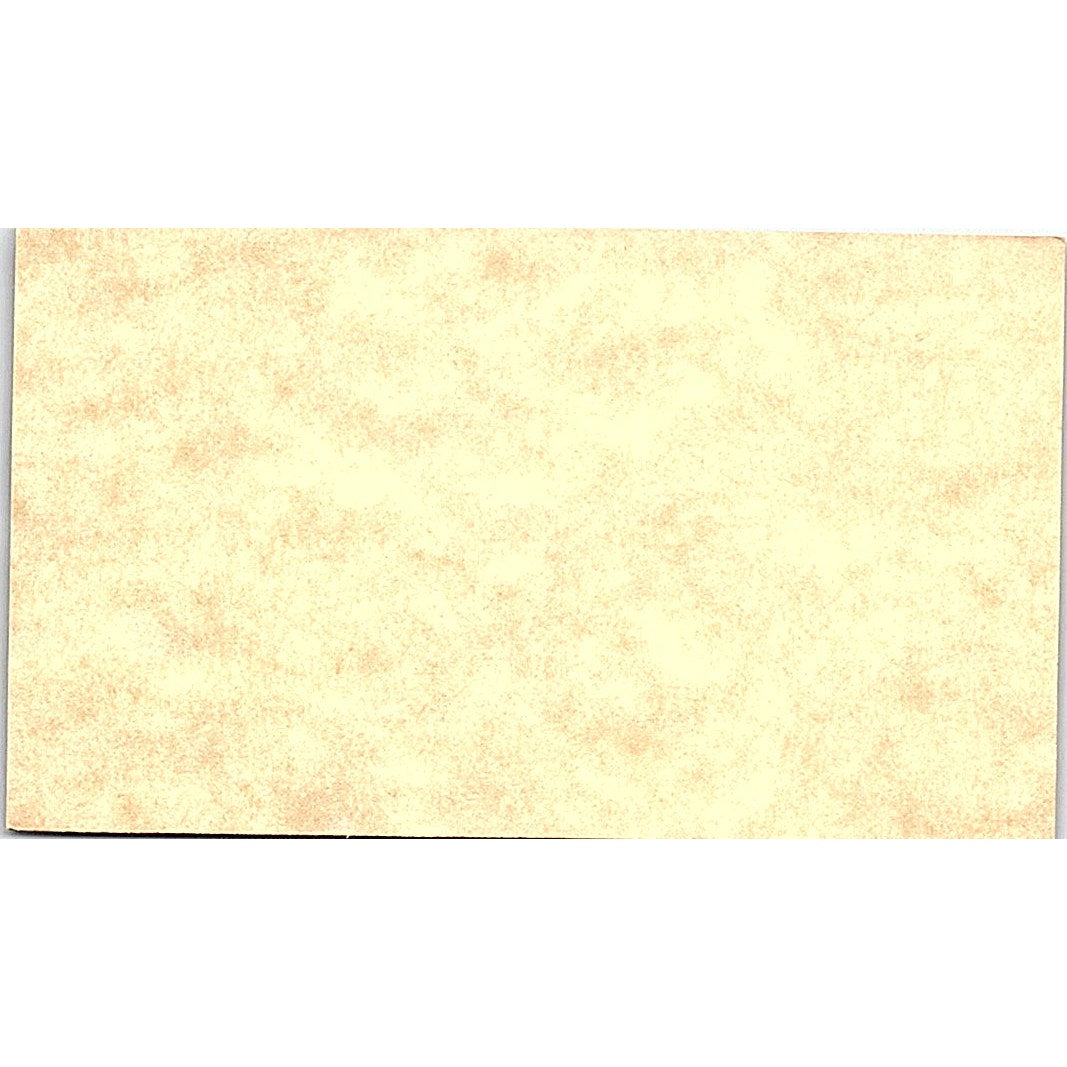 The Second Knothole Ann Parker Pinehurst Texas Vintage Business Card SF3-B4