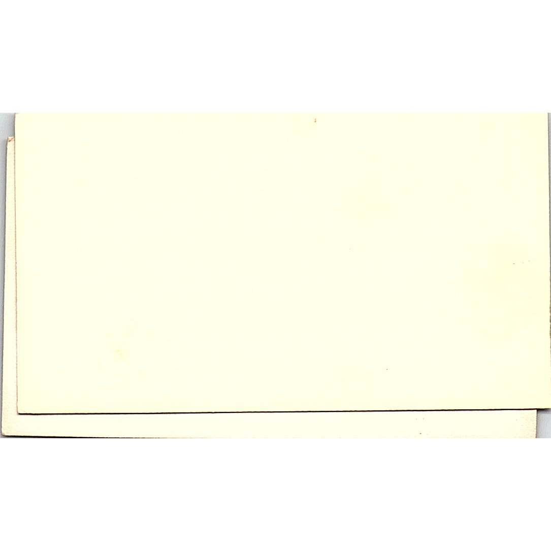 John G Gillott Rockmount Research & Alloys Eugene Vintage Business Card SE5-B1