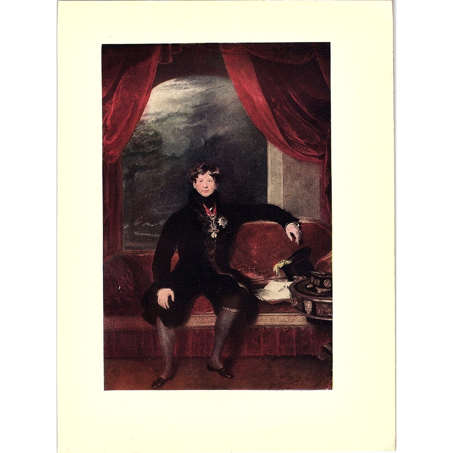 King George IV - Lawrence Masterpiece c1910 Art Print AG5-5