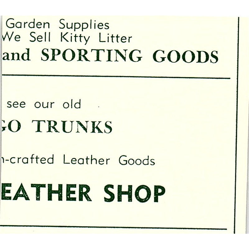 Jess Poling Electric 117 West Elkhorn 1957 Estes Park CO Ad AG4-S10