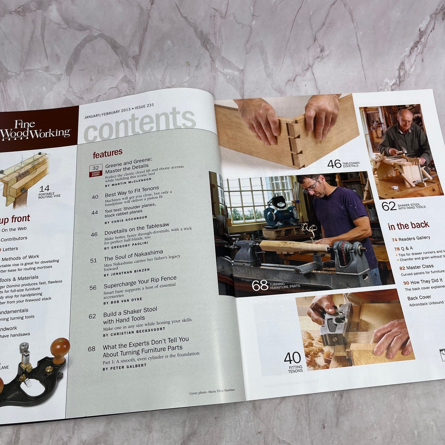 Greene & Greene - Feb 2013 No. 231 - Taunton's Fine Woodworking Magazine M36