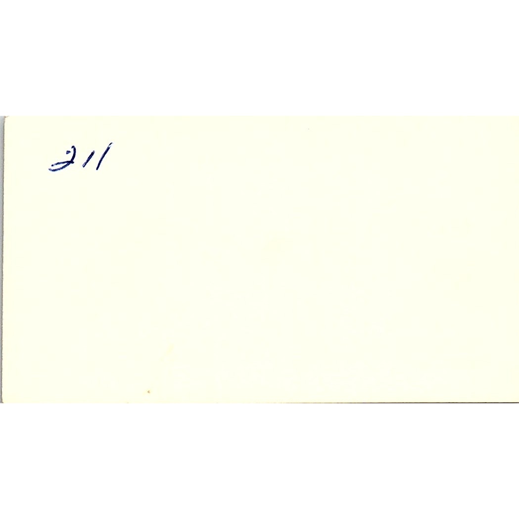 Houston Energy Conservation Co. Ted E. Nesky Houston Texas Business Card SF3-B7