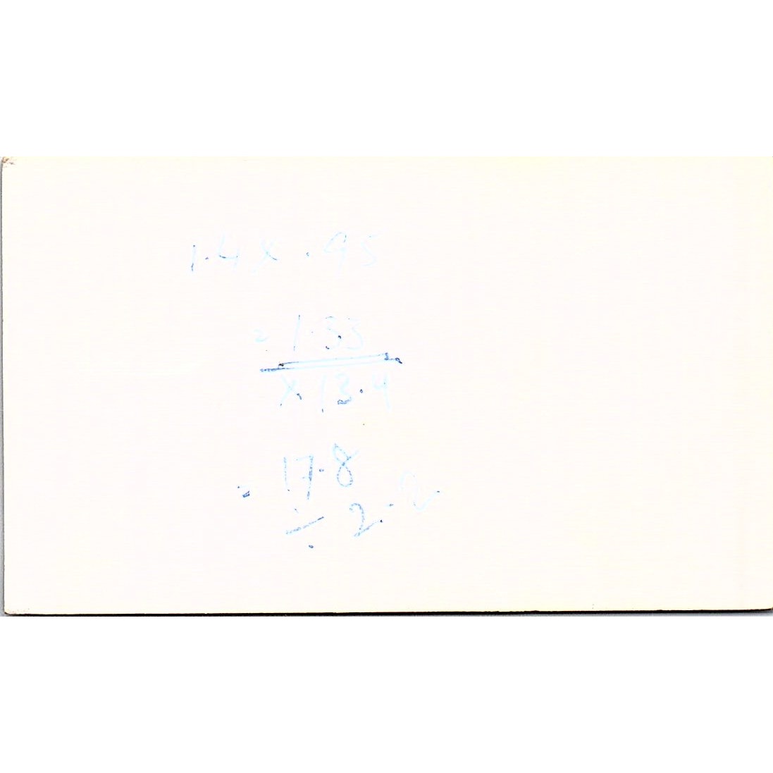 Parvez Cawas Writer Marine Supply Antofagasta Chile Vintage Business Card SD9-B8