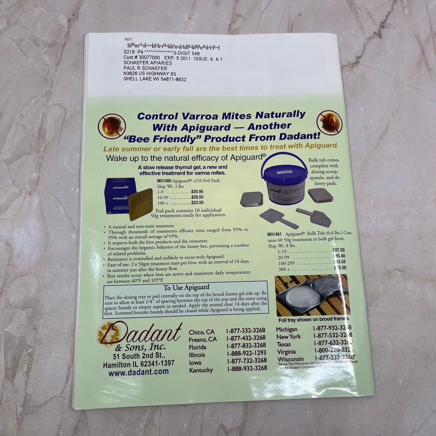 2010 Sept American Bee Journal Magazine Bees Beekeeping Honey M8