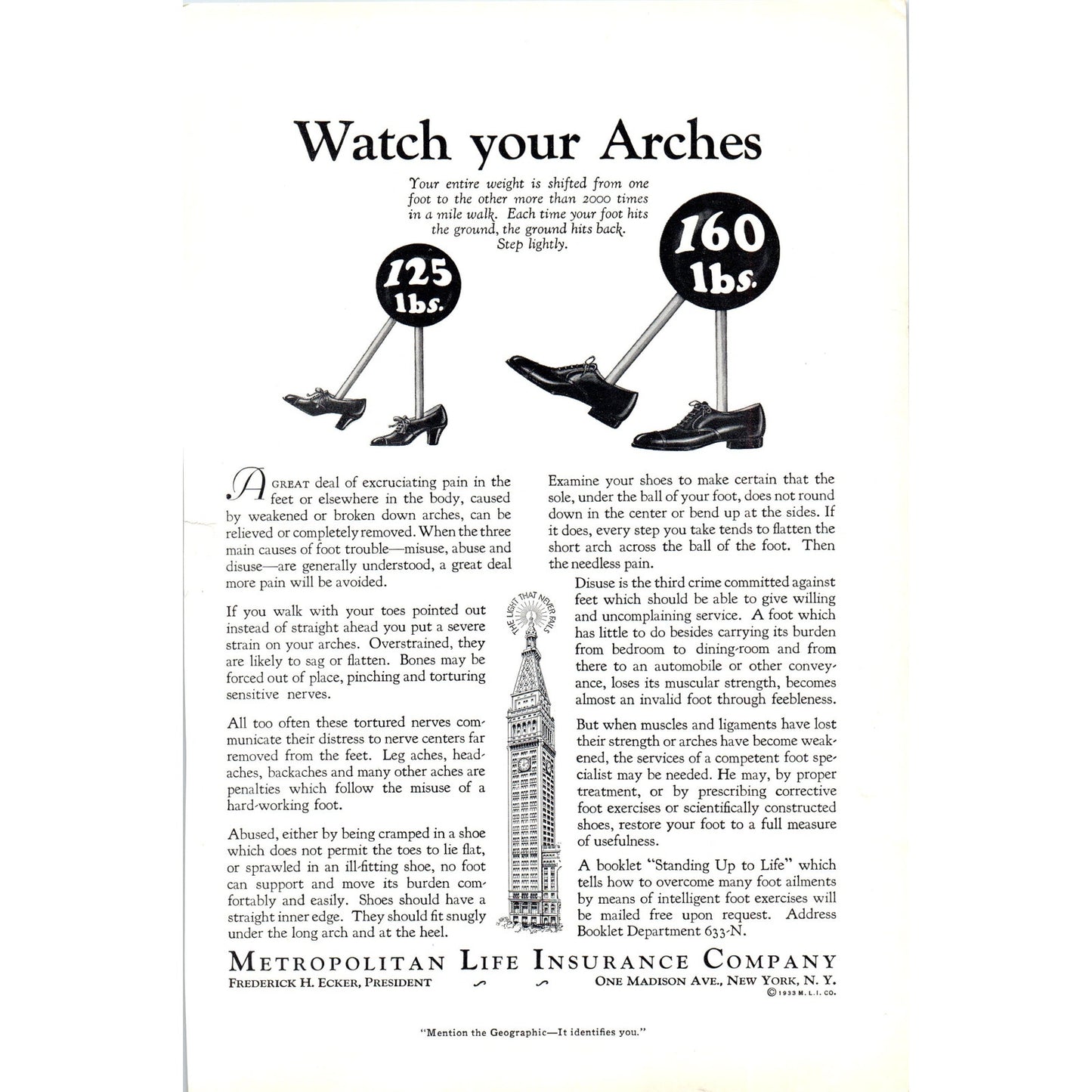 The New General Dual Balloon Tire Terrier Dog - Vintage Magazine Ad D18