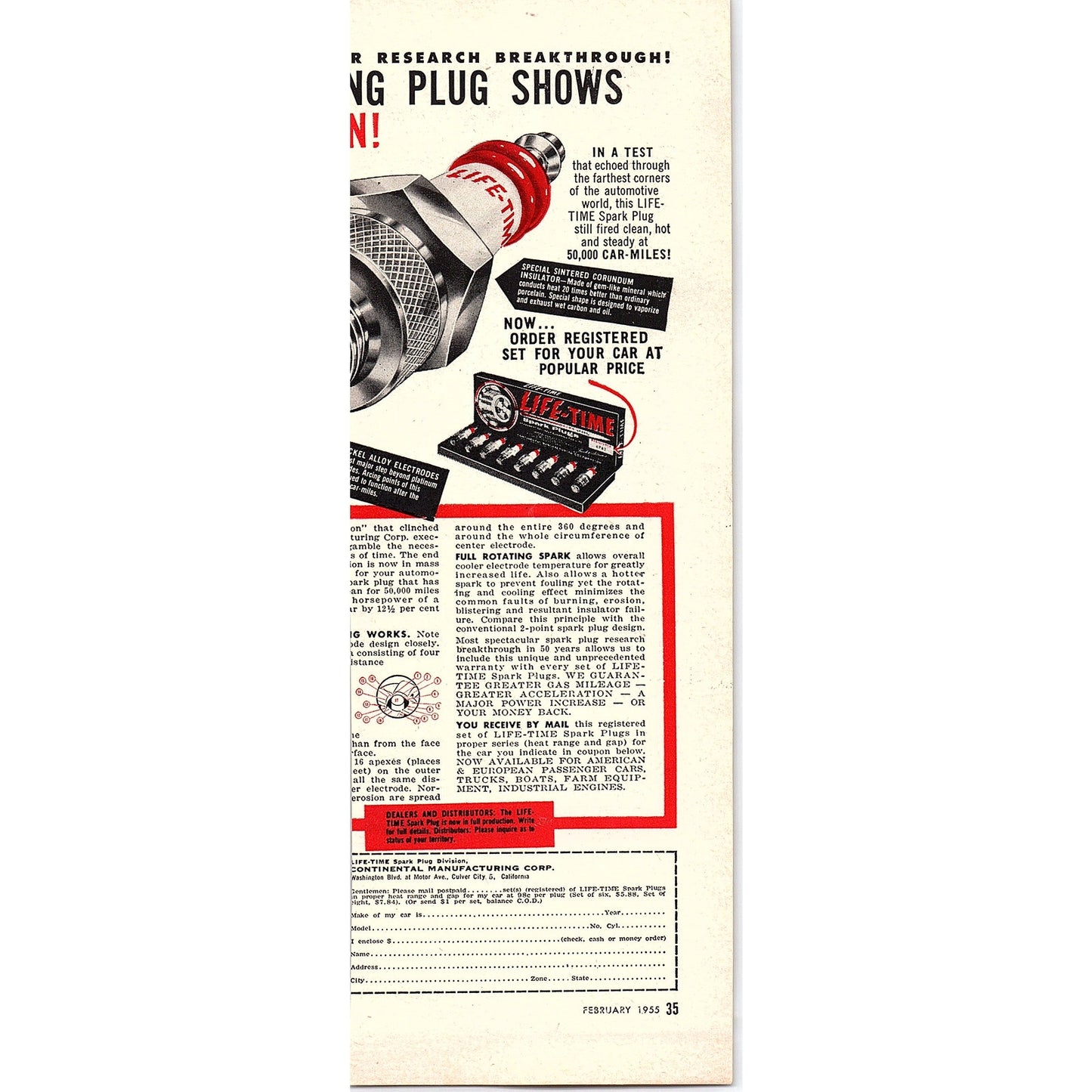 Allied Radio Corp Electronic Supplies Chicago IL 1955 Ad AG1-7